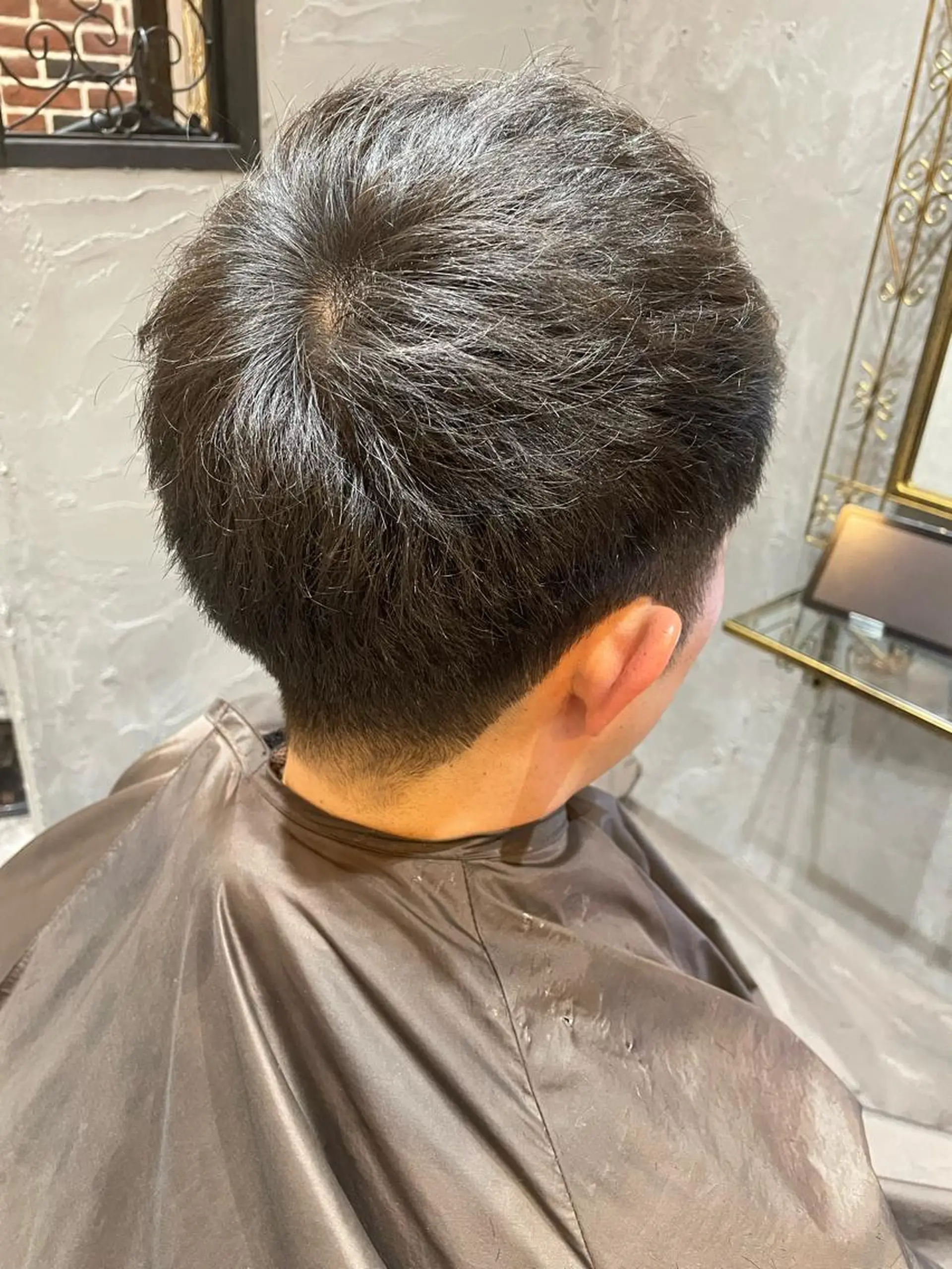 ショート メンズ SHANTi 飯塚 ヘアセット/髪質改善のヘアスタイル