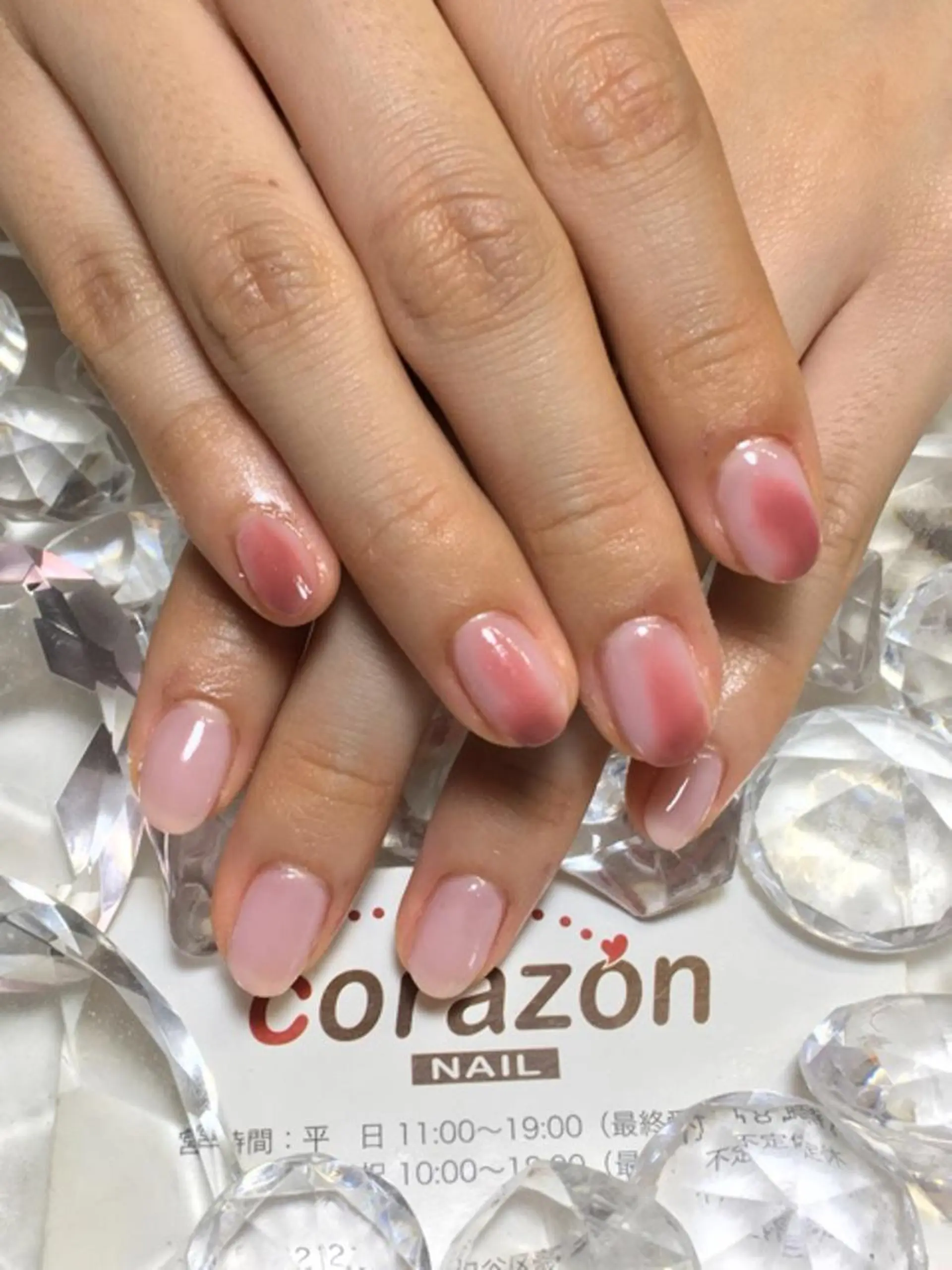 ネイル ワンカラーネイル ハンドネイル corazon所属・ネイリスト aicoのネイルデザイン