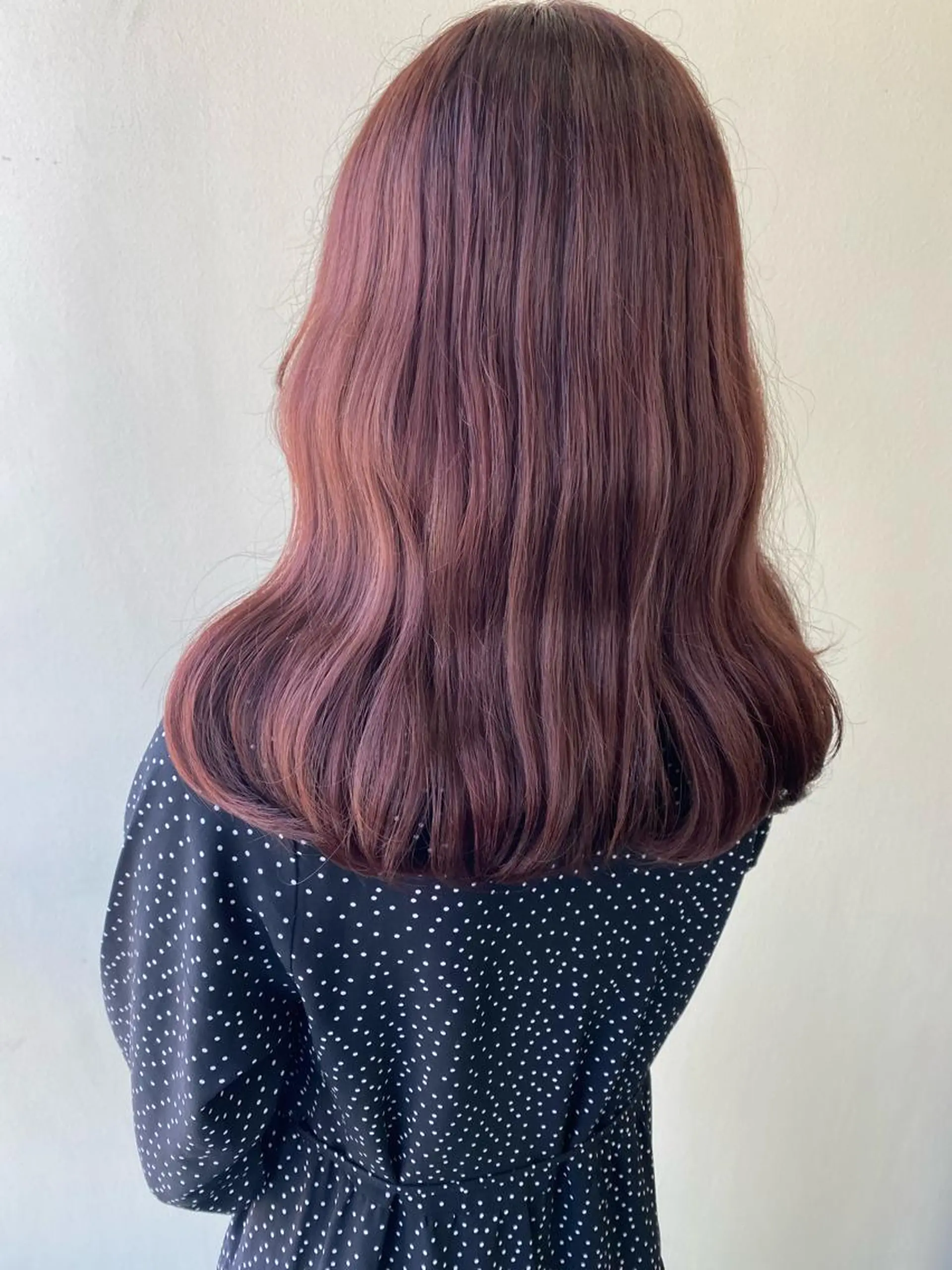 セミロング カット ヘアカラー トリートメント 韓国ヘア🇰🇷 SAYAのヘアスタイル