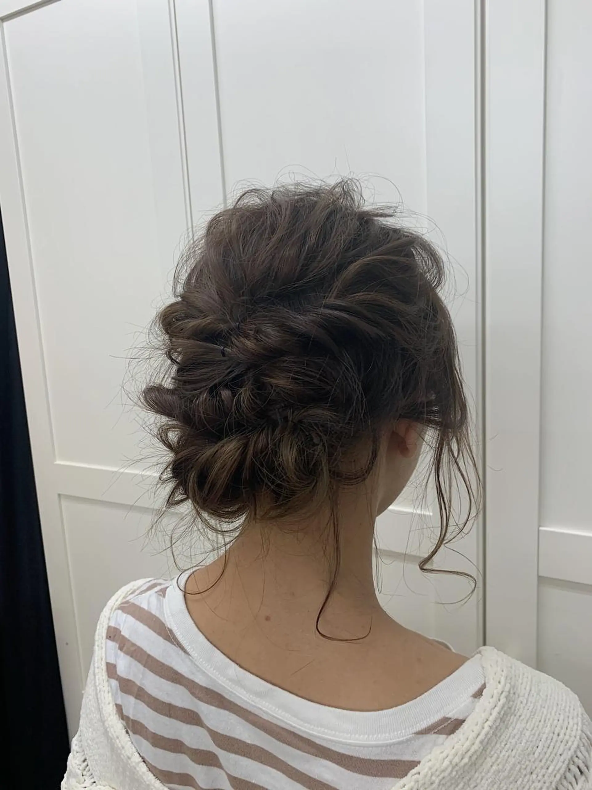セミロング ヘアアレンジ ハットリ /北習志野のヘアスタイル