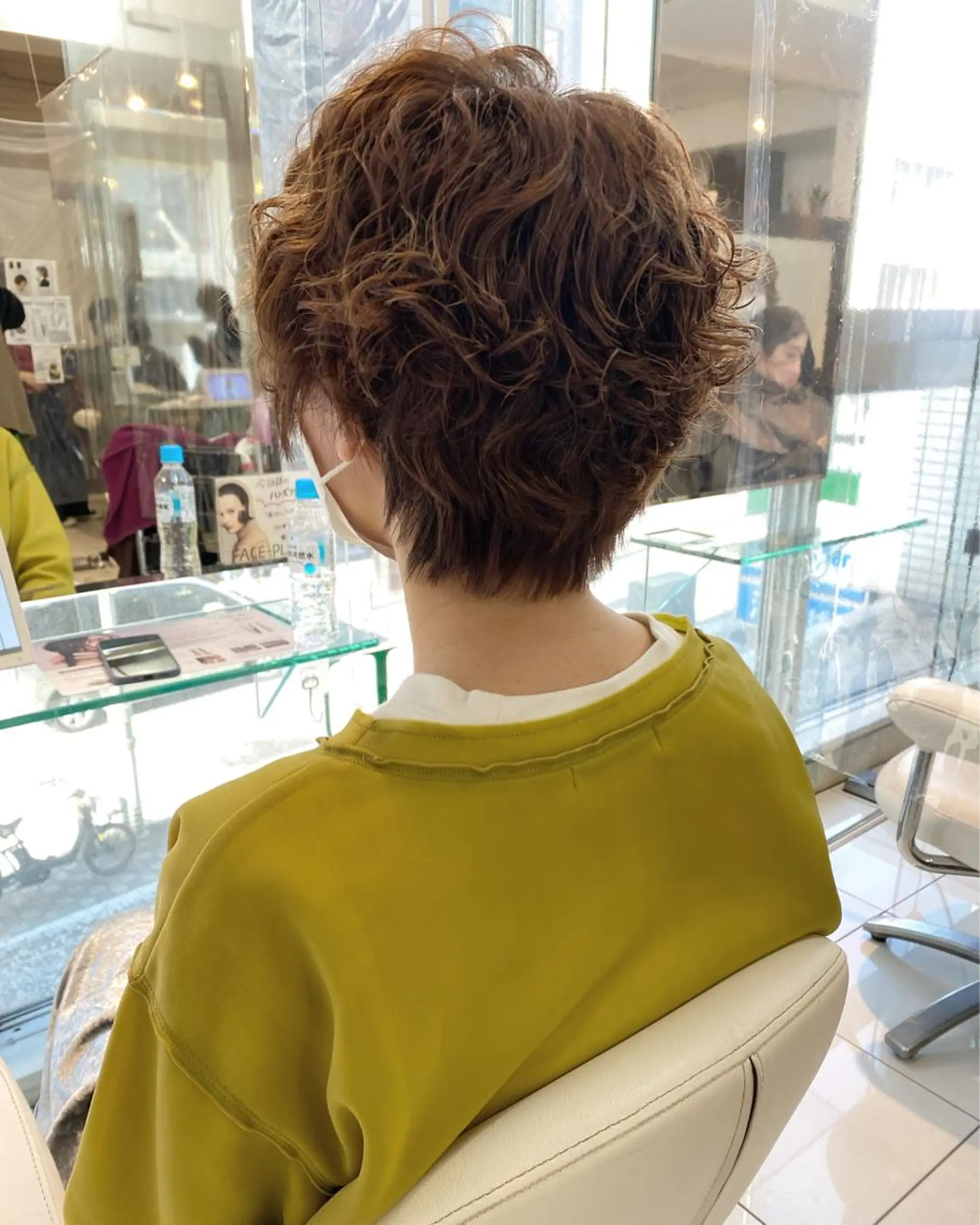 ショート パーマ アレンジ＆ショート 💙YUKINOのヘアスタイル