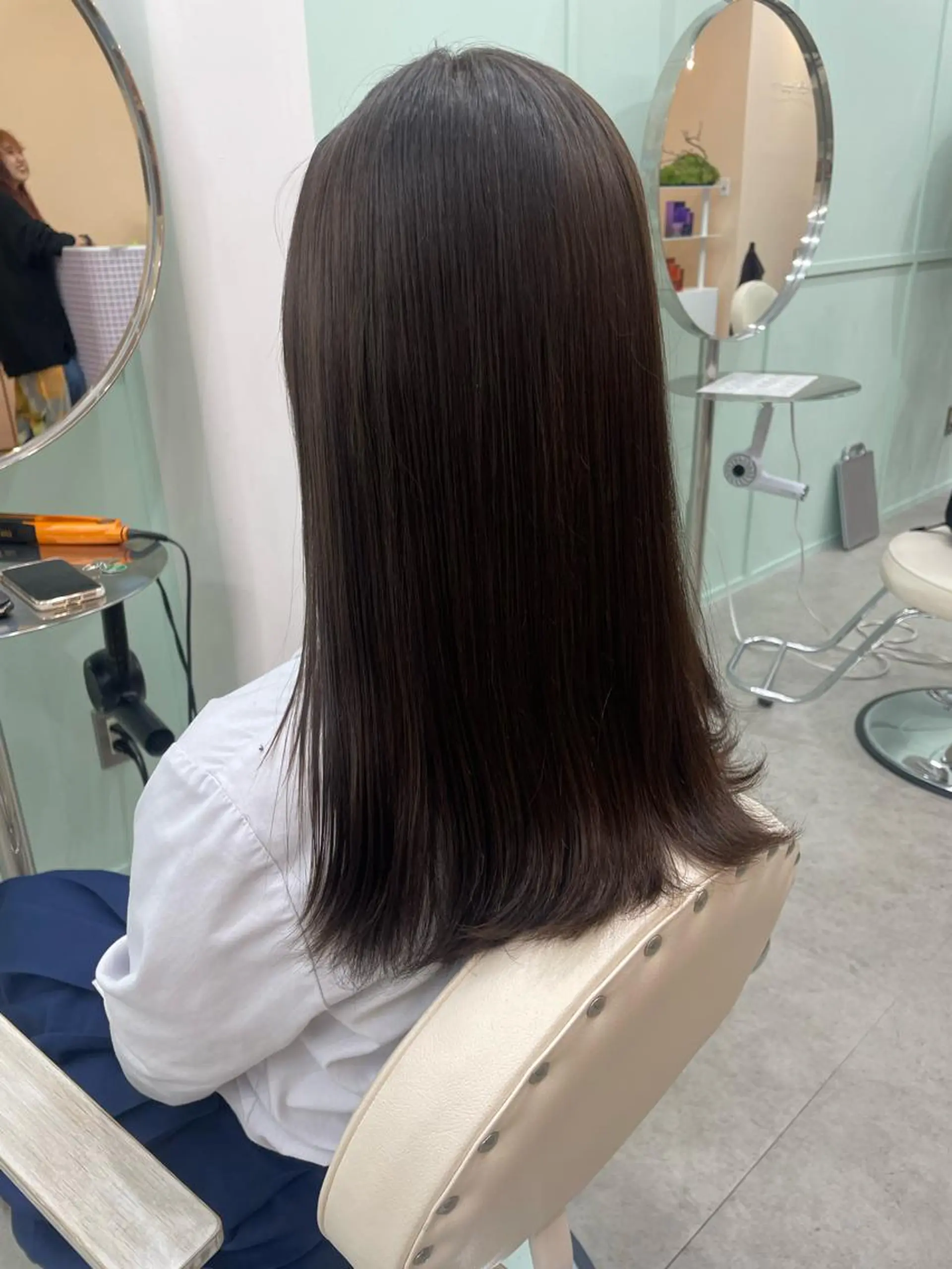 ミディアム ボブカットモデル/パ ーマ/harunaのヘアスタイル