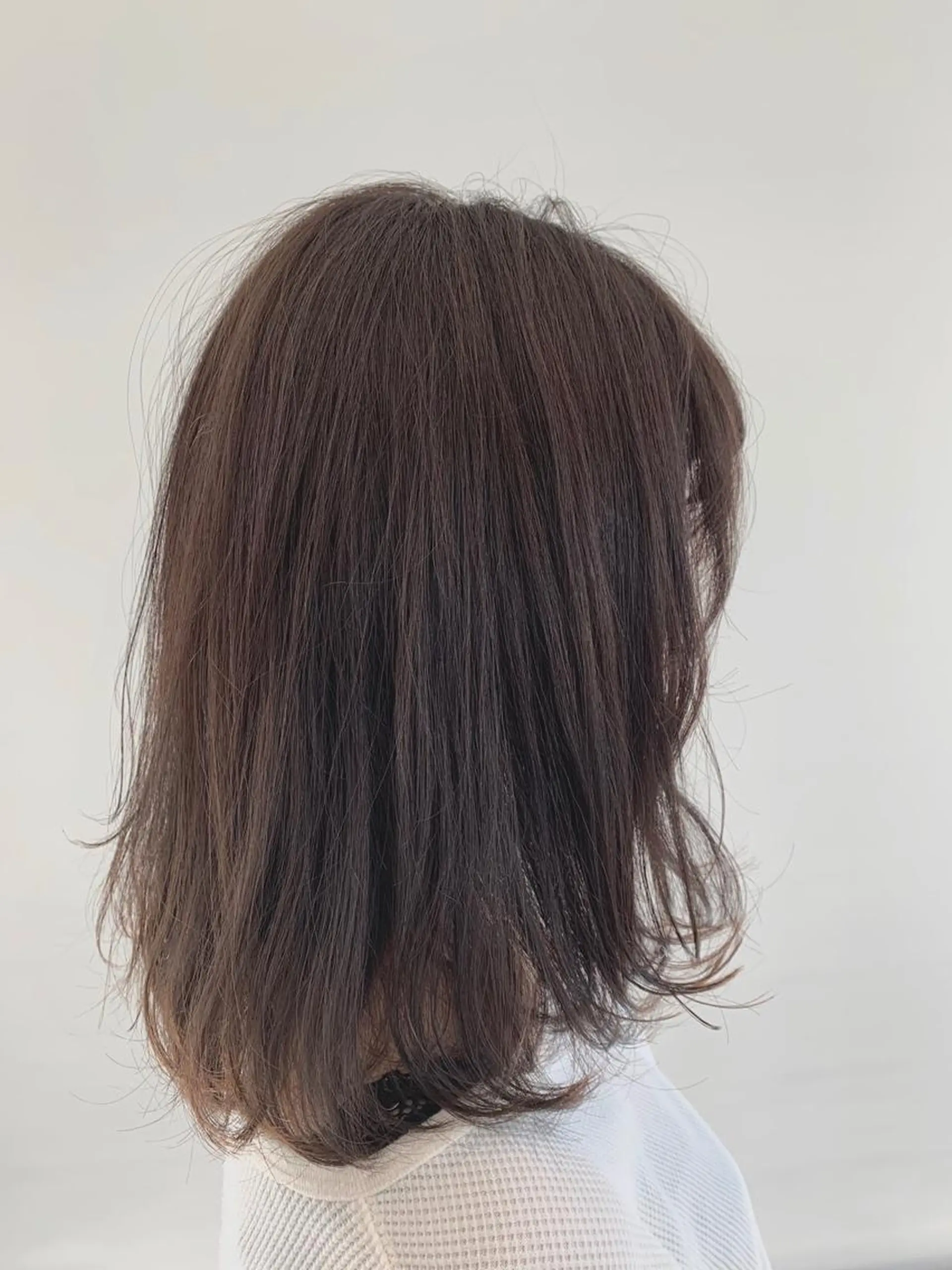 セミロング カラー パーマ ヘアアレンジ カット ヘアカラー トリートメント 加藤 綾華のヘアスタイル