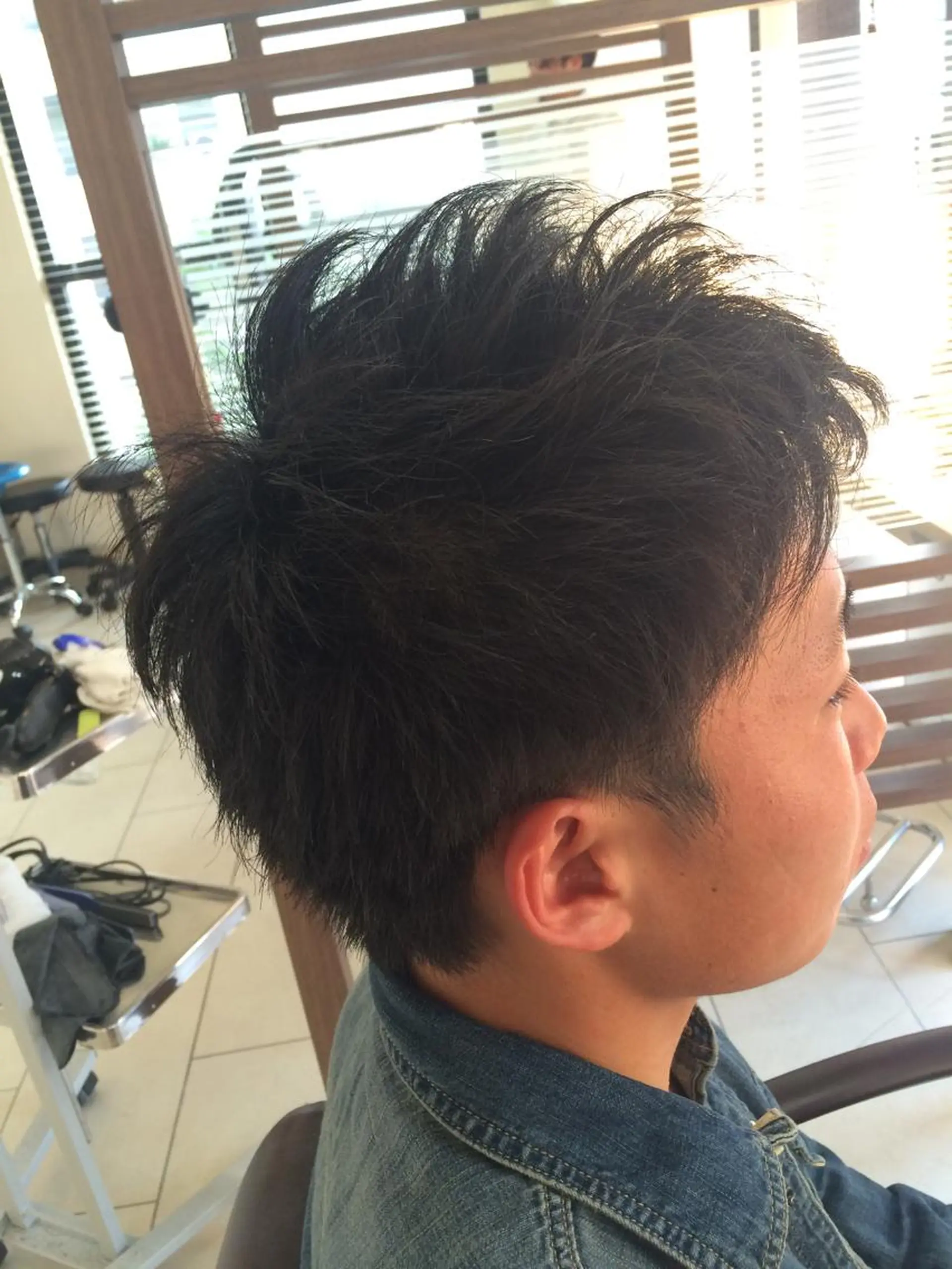 ショート メンズ 学生（メンズ向け） 学生 似合わせ／代表 髪質改善/山田将大のヘアスタイル