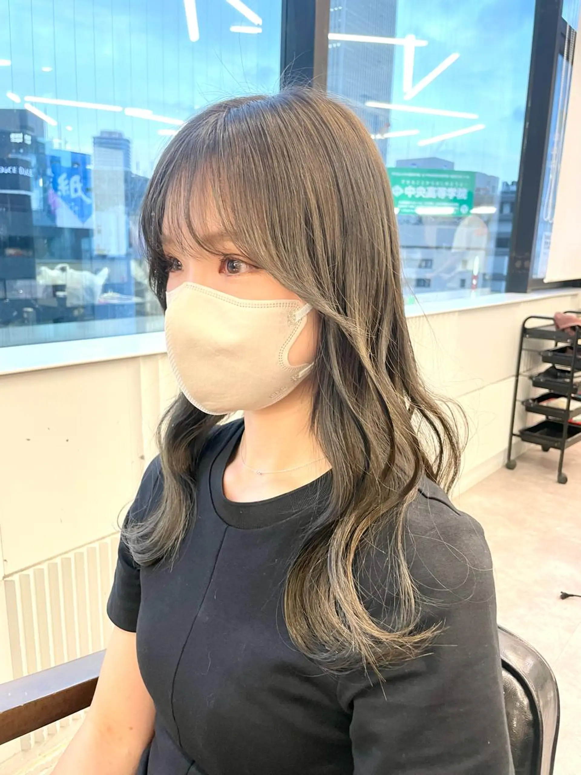 ロング カラー カット ヘアカラー トリートメント 色気レイヤー& ショートはお任せ🌟のヘアスタイル