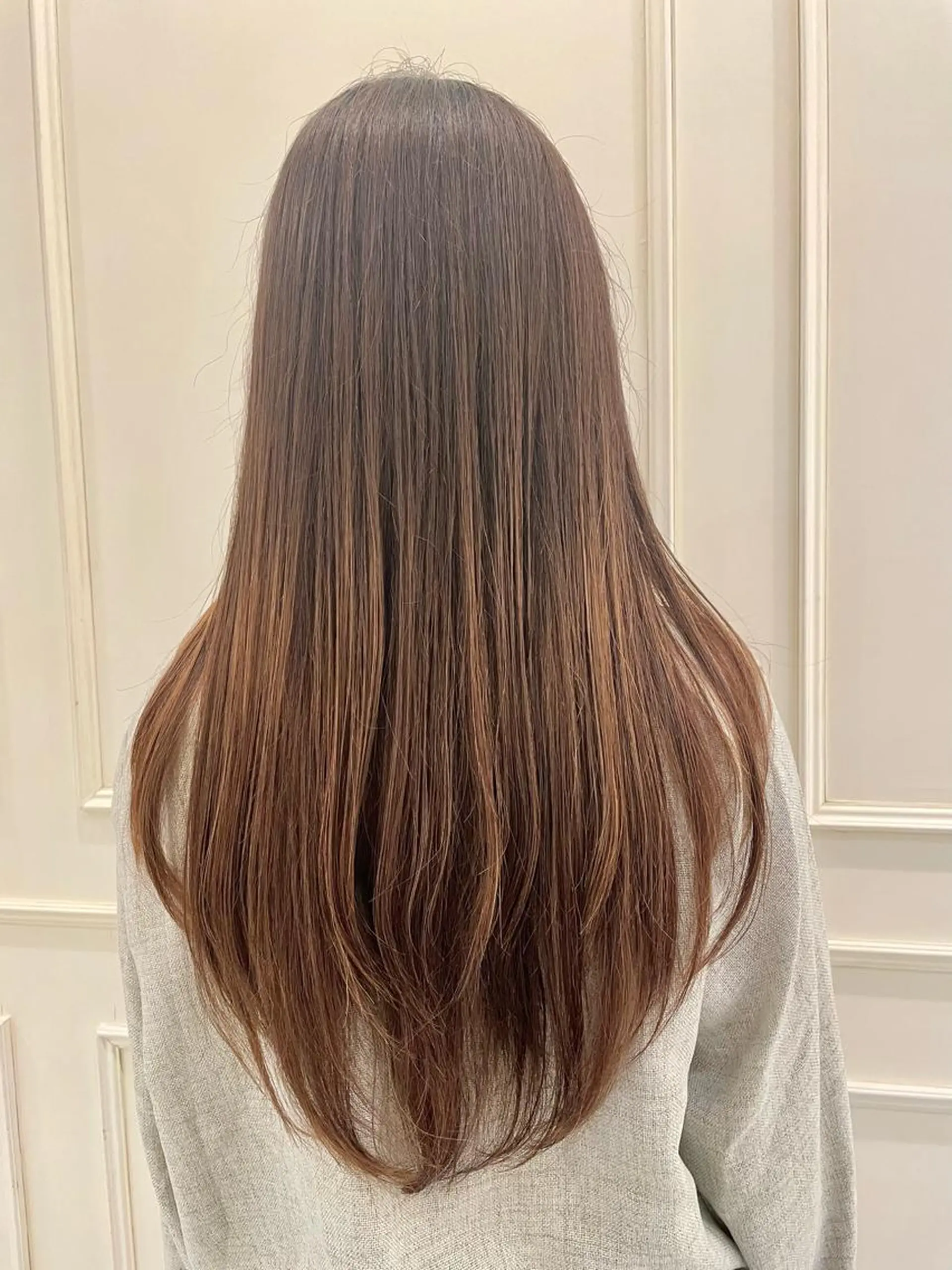 ロング 🍒顔周り/レイヤー /韓国風/アリサ🍒のヘアスタイル