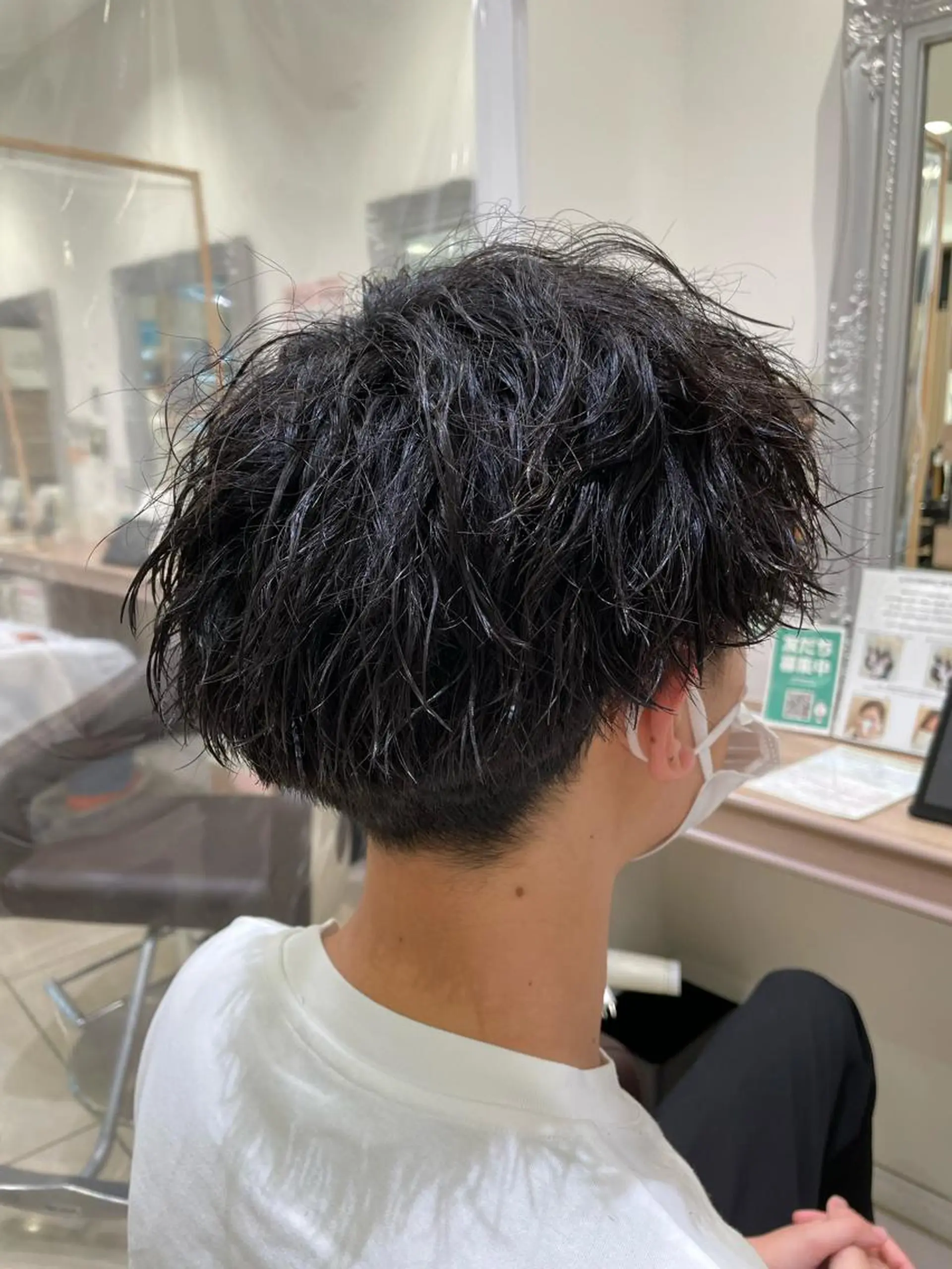 ショート メンズ 比嘉 龍佑のヘアスタイル