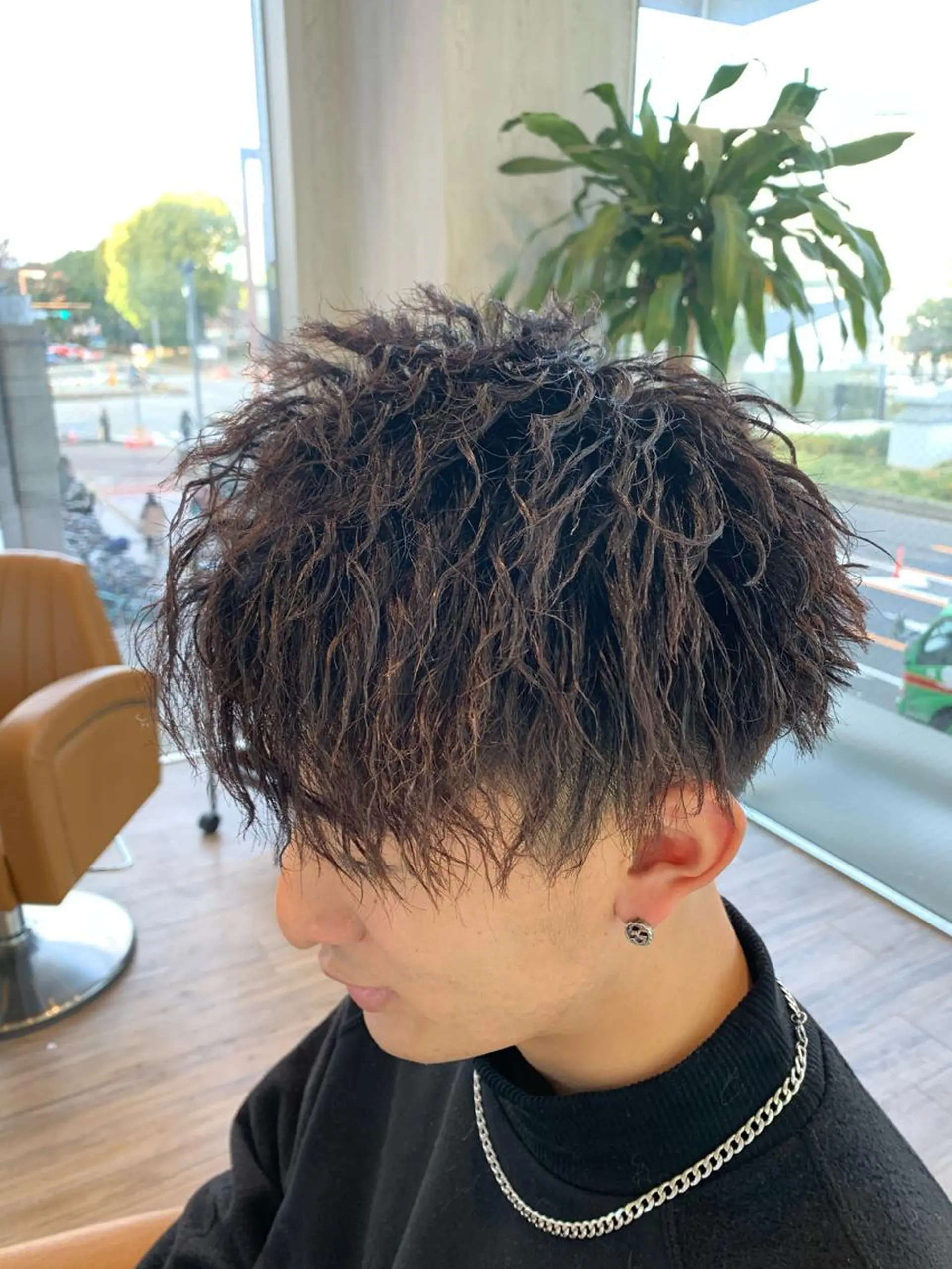 ショート パーマ メンズ メンズパーマ メンズツイストパーマ ツイストパーマ カット パーマ トリートメント 🔥Mackey🔥 メンズ特化型美容師のヘアスタイル