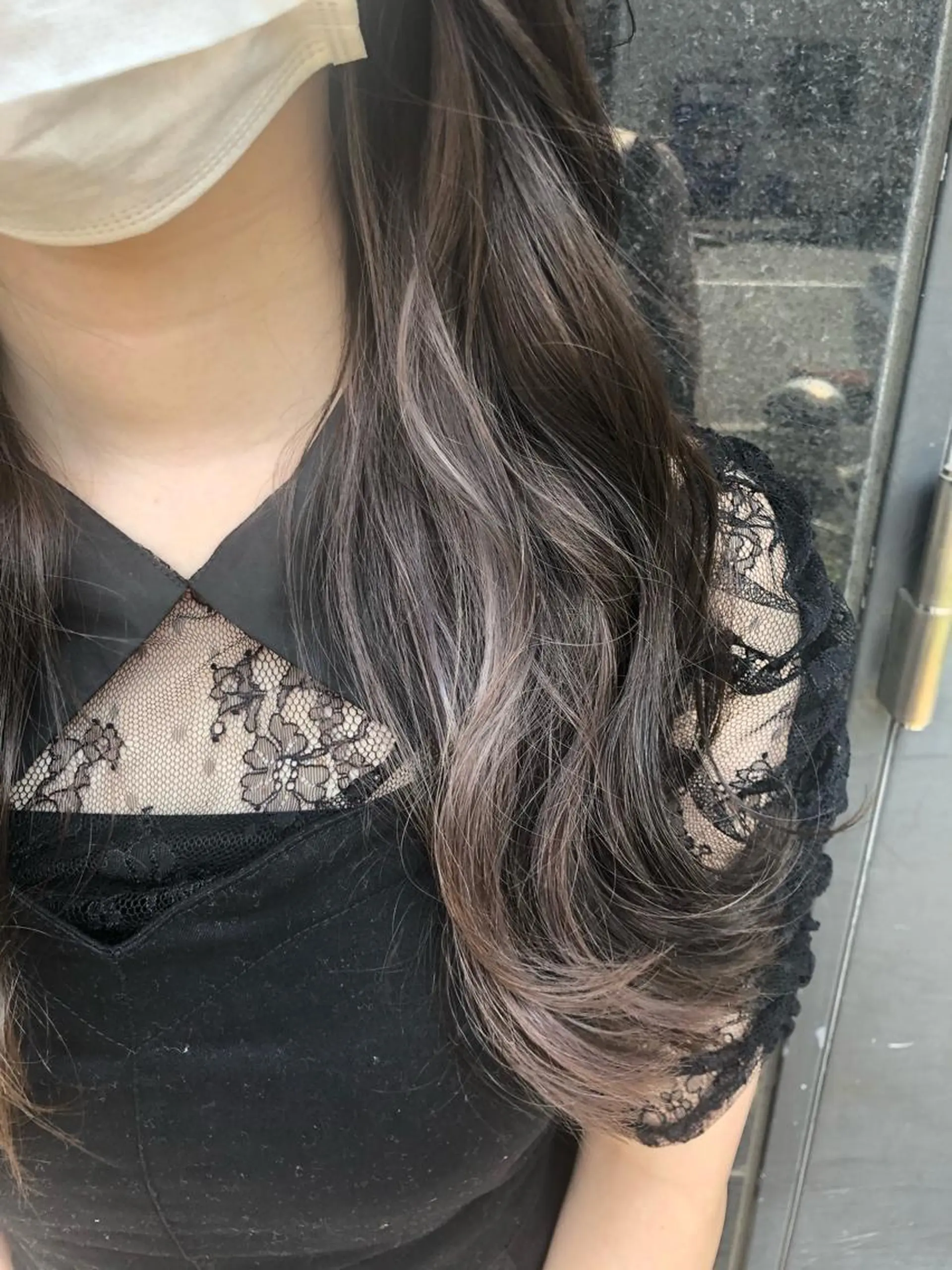 ロング カラー カット ヘアカラー eclat suzumiのヘアスタイル