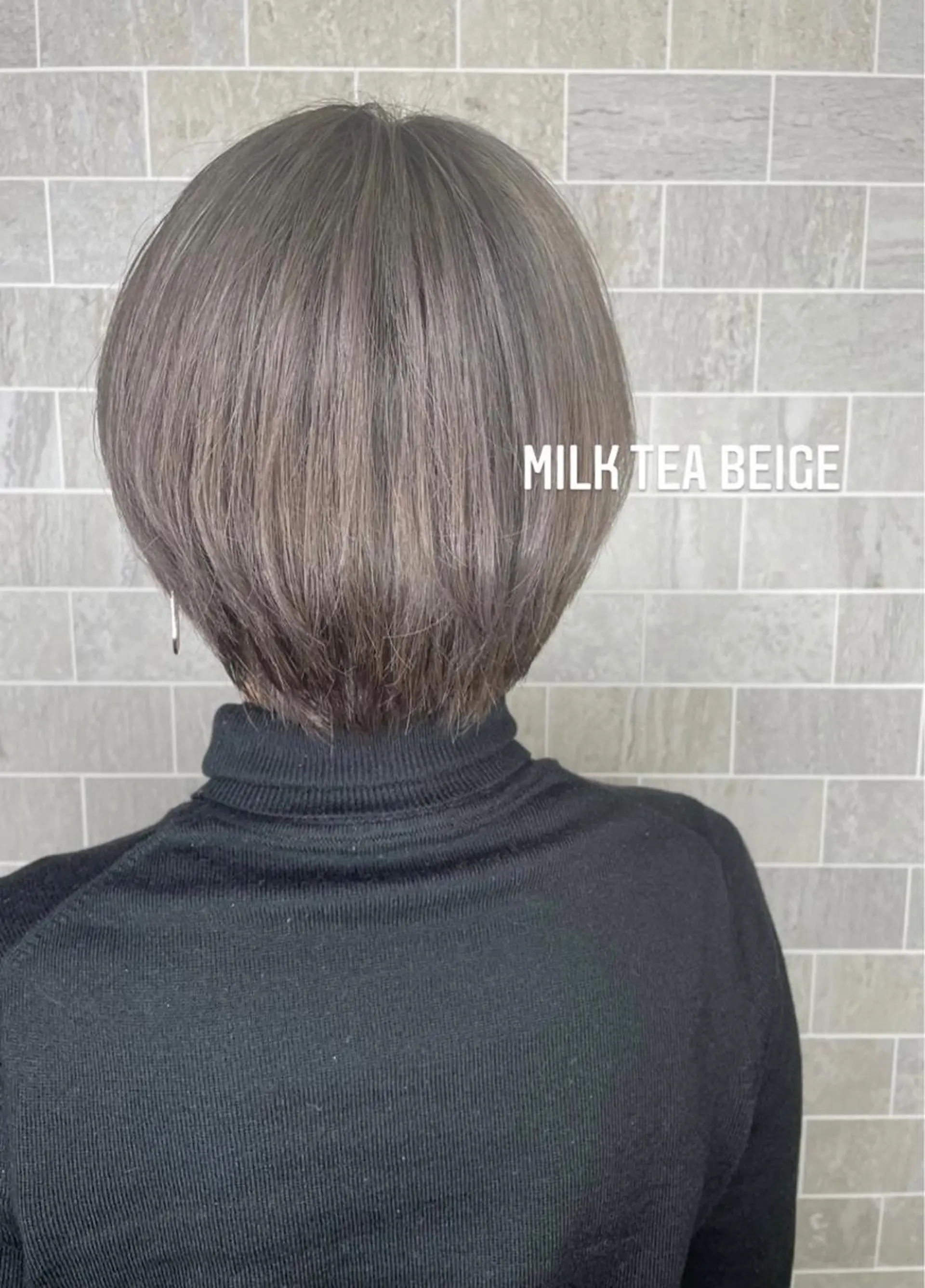 ショート カラー 渡辺 瑠美のヘアスタイル