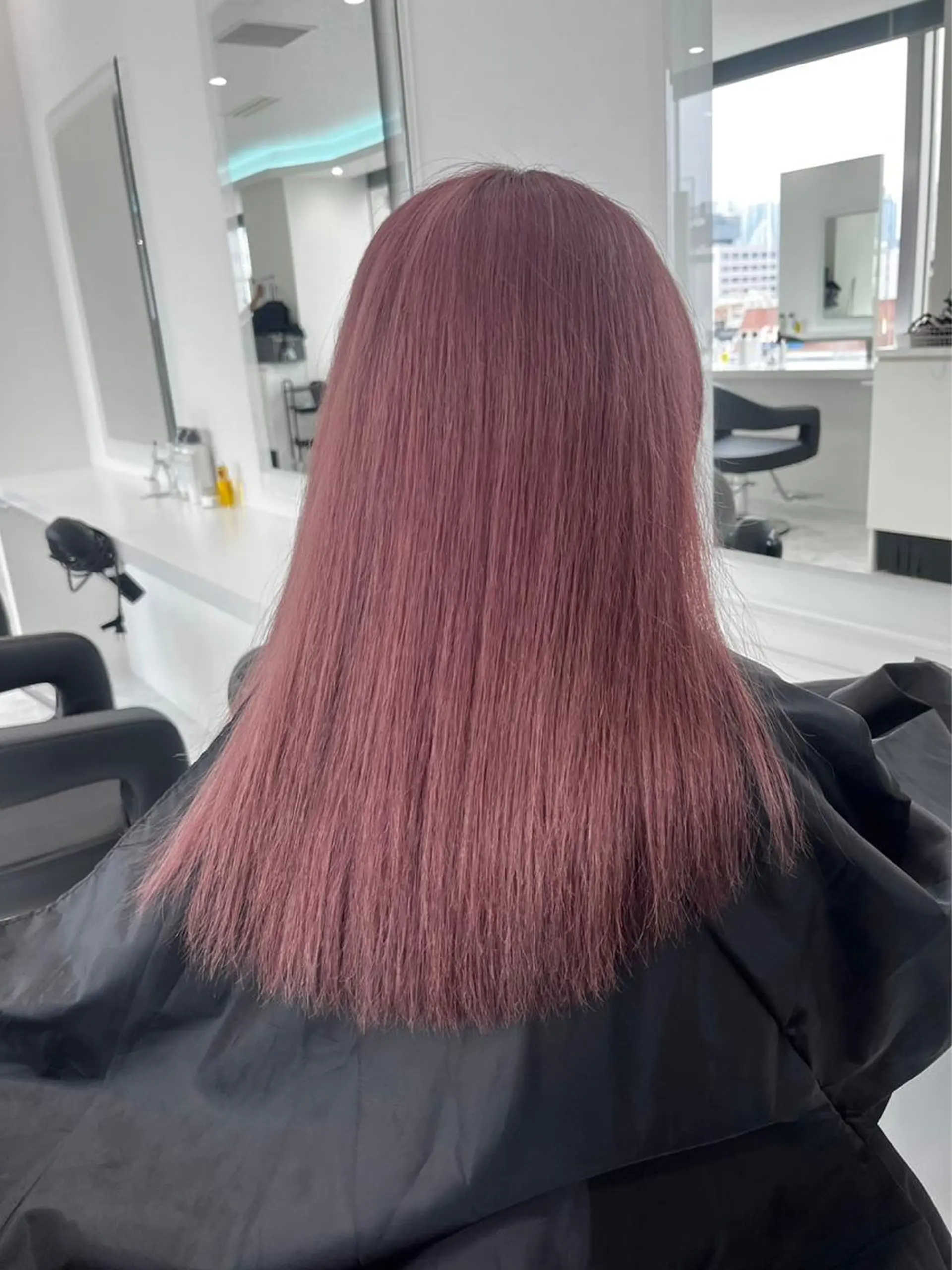 セミロング カラー 原宿美容師／複雑 履歴修正/きょたのヘアスタイル