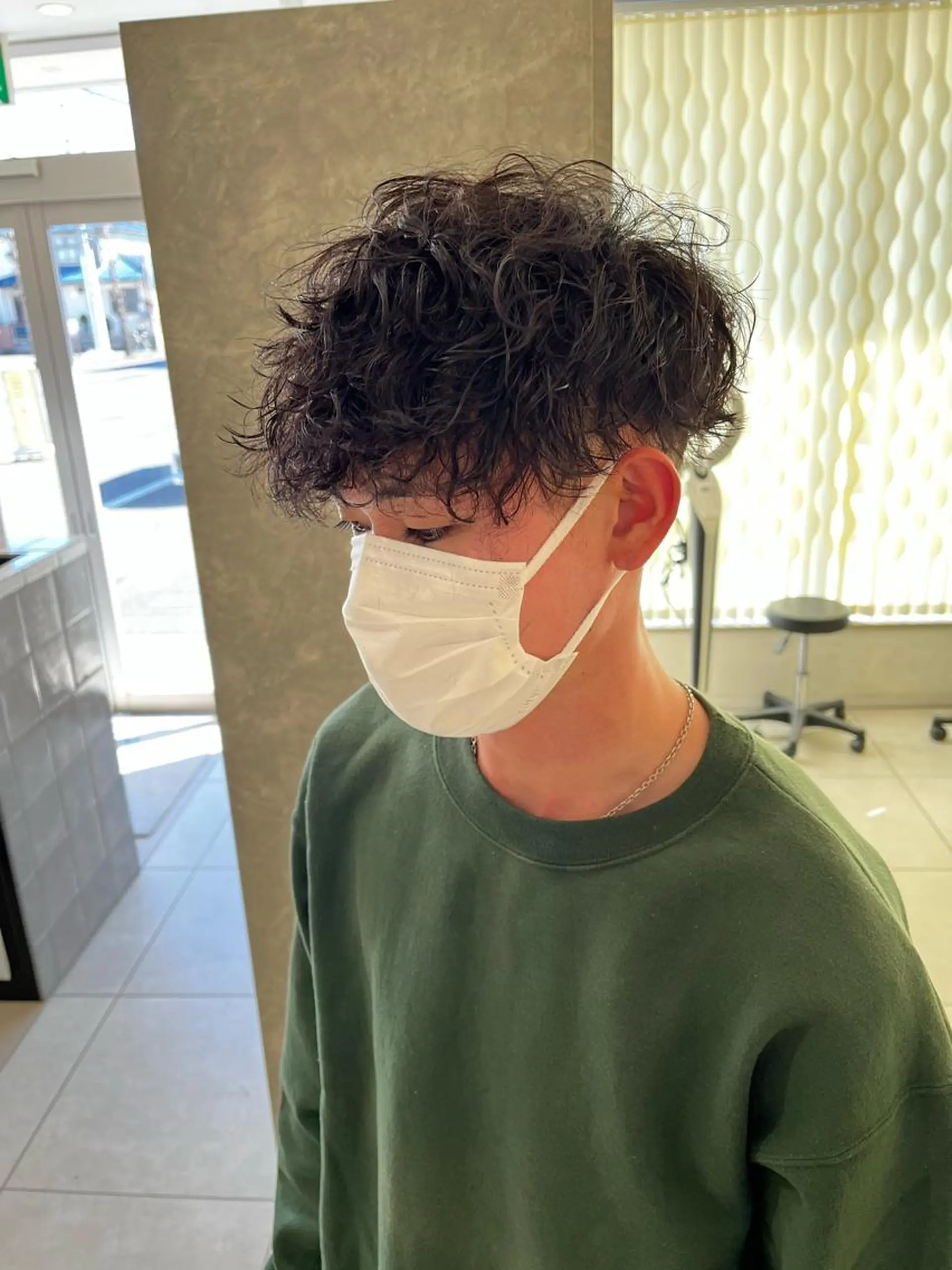 メンズ 吹田 駿 髪質改善縮毛矯正のヘアスタイル