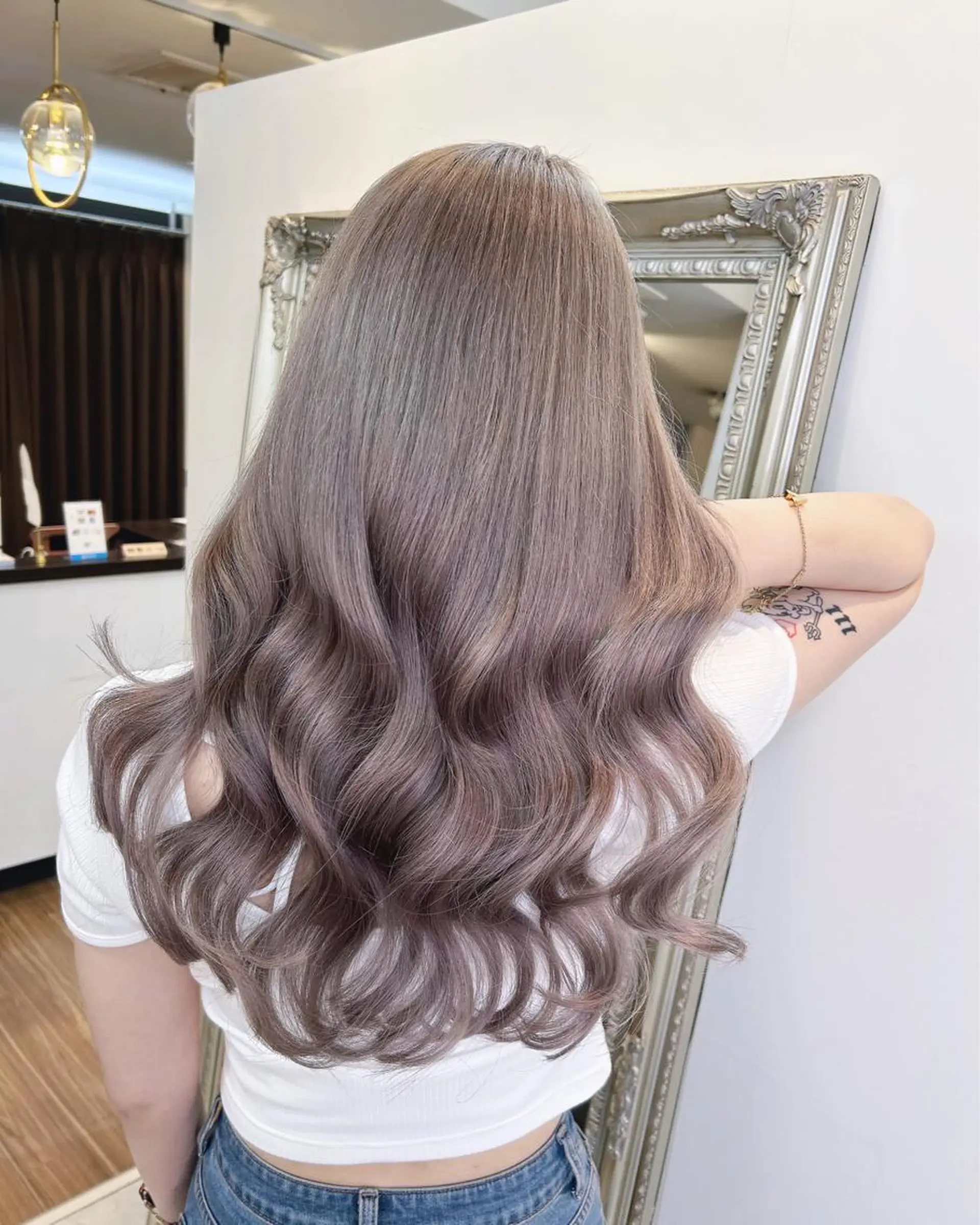 ロング カラー ヘアカラー ANKH CROSS 🦋mako🦋のヘアスタイル