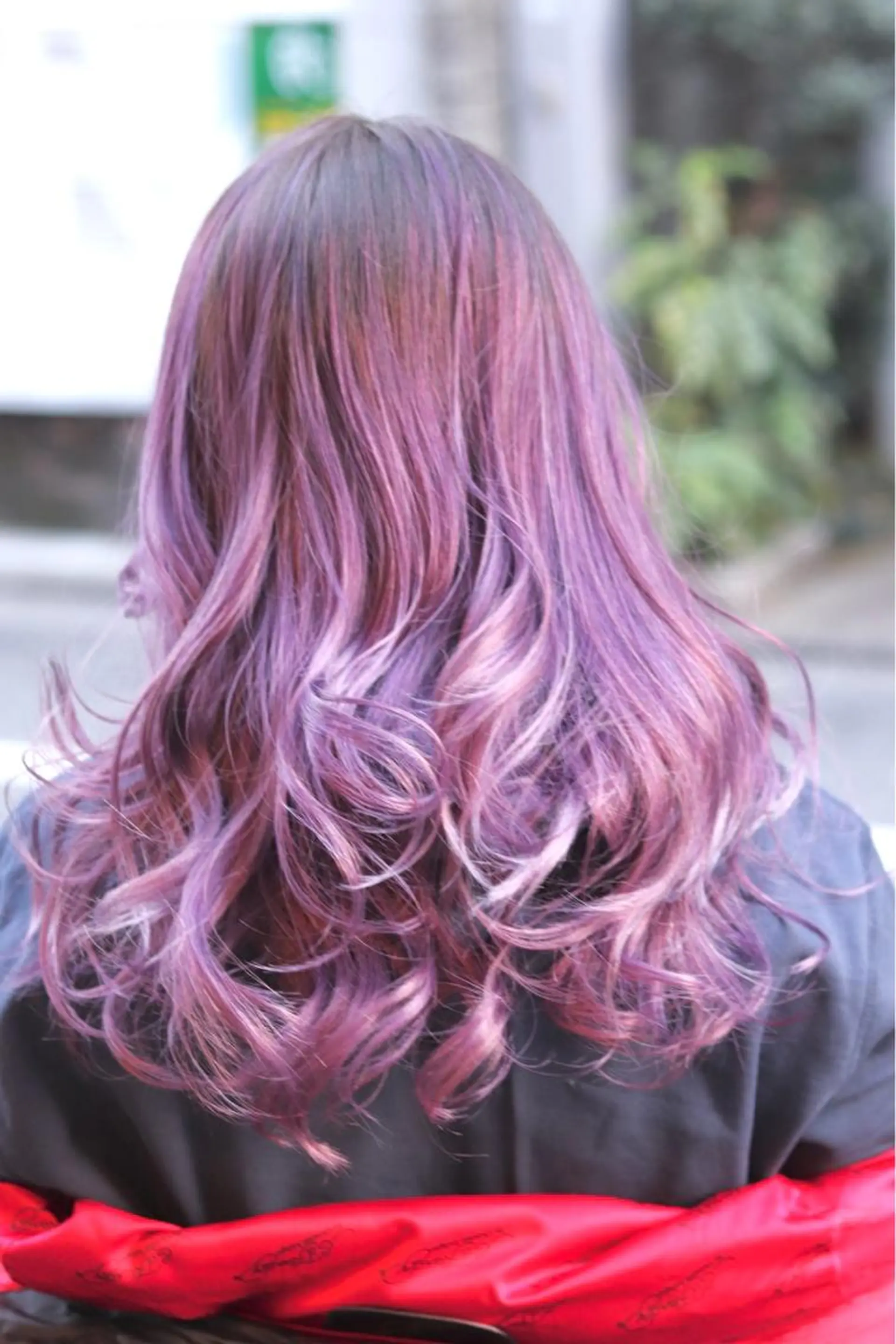 セミロング カラー ヘアアレンジ Recess hair所属・川内 政人のヘアスタイル