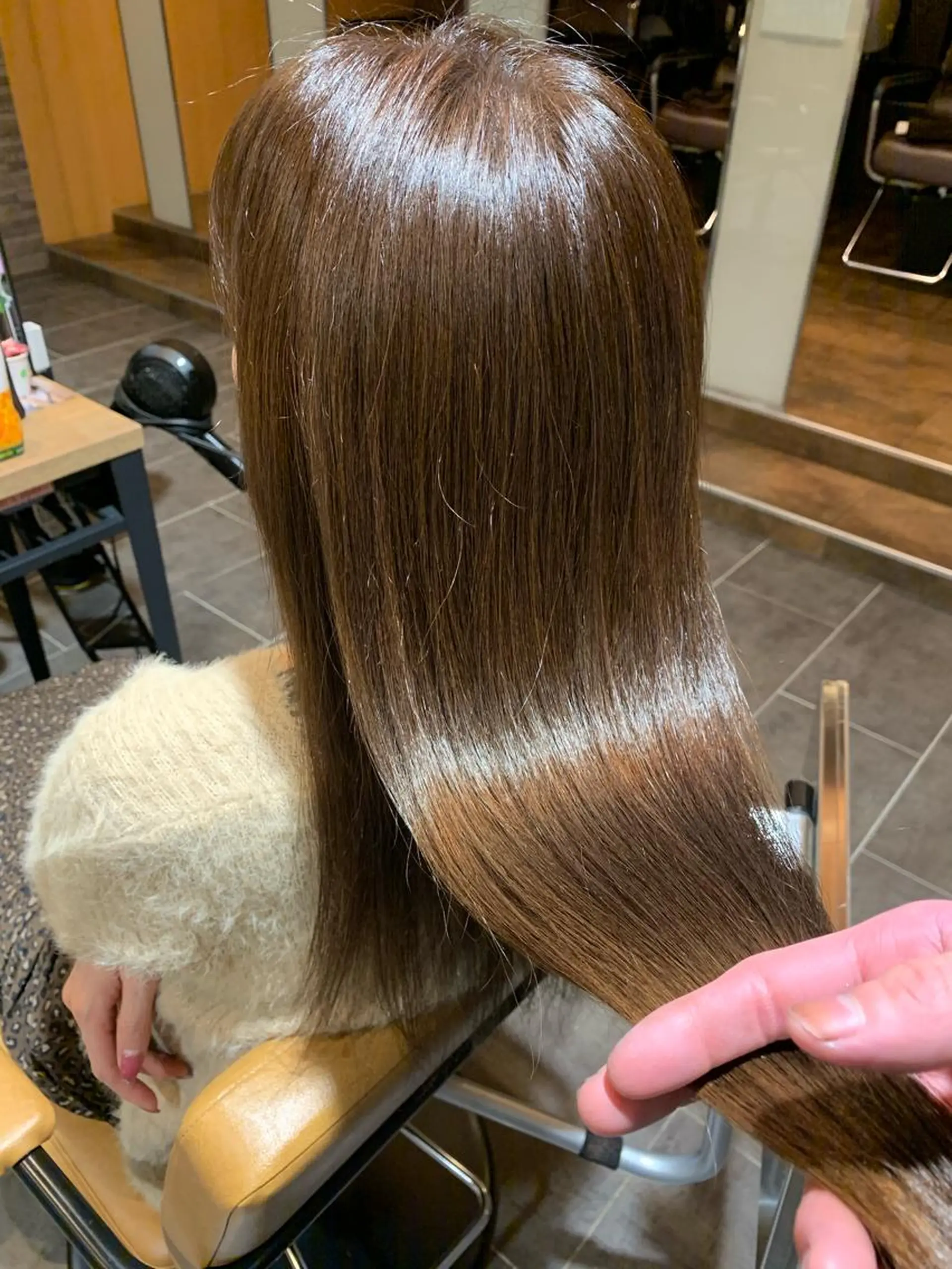 ロング カラー ベージュカラー Gain所属・Gain Nanamiのエステ・リラクイメージ