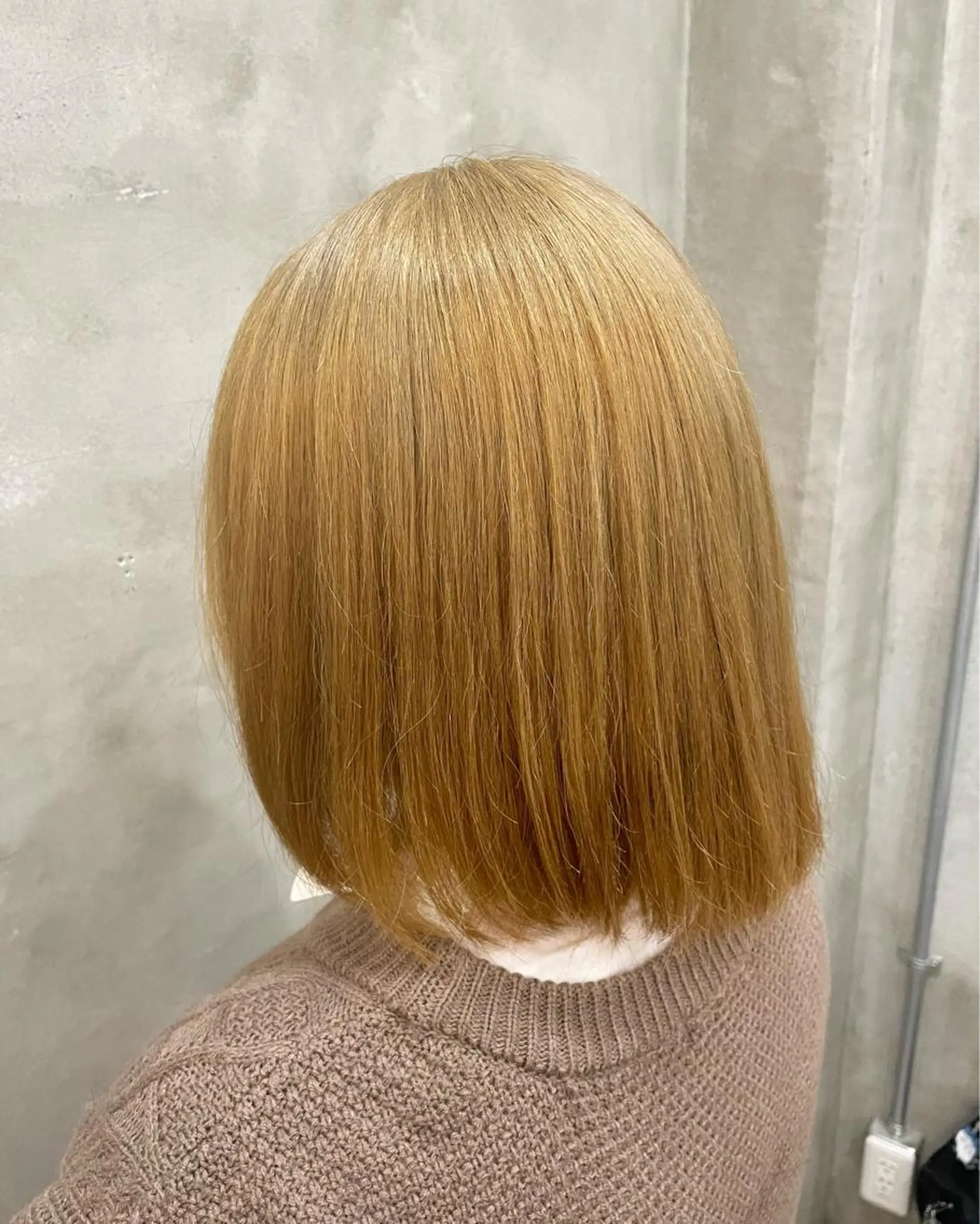 ミディアム カラー カット ヘアカラー トリートメント 【ピンク/韓国ヘア/ ヘアセット】亜海のヘアスタイル