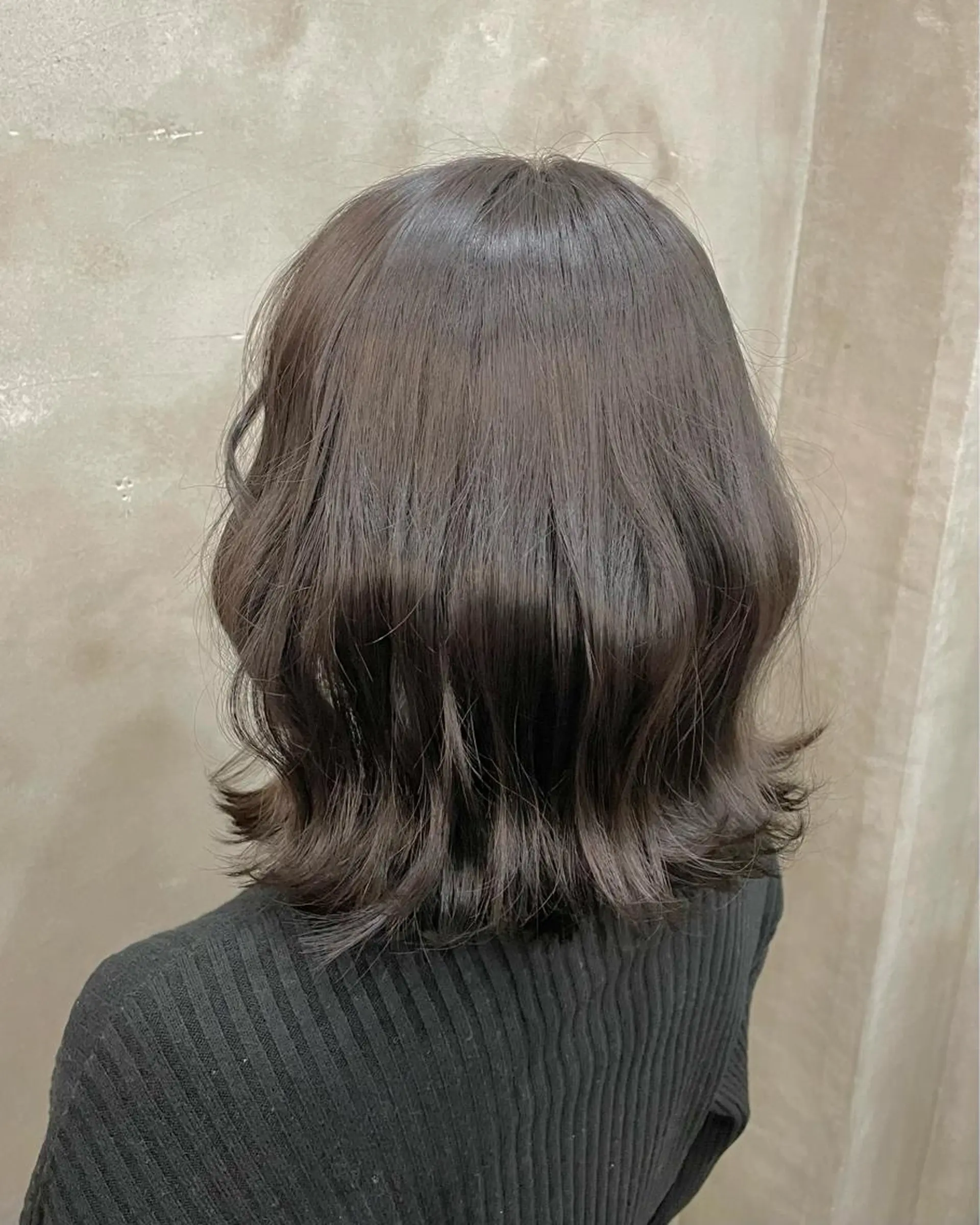 ミディアム カット ヘアカラー トリートメント 【ピンク/韓国ヘア/ ヘアセット】亜海のヘアスタイル