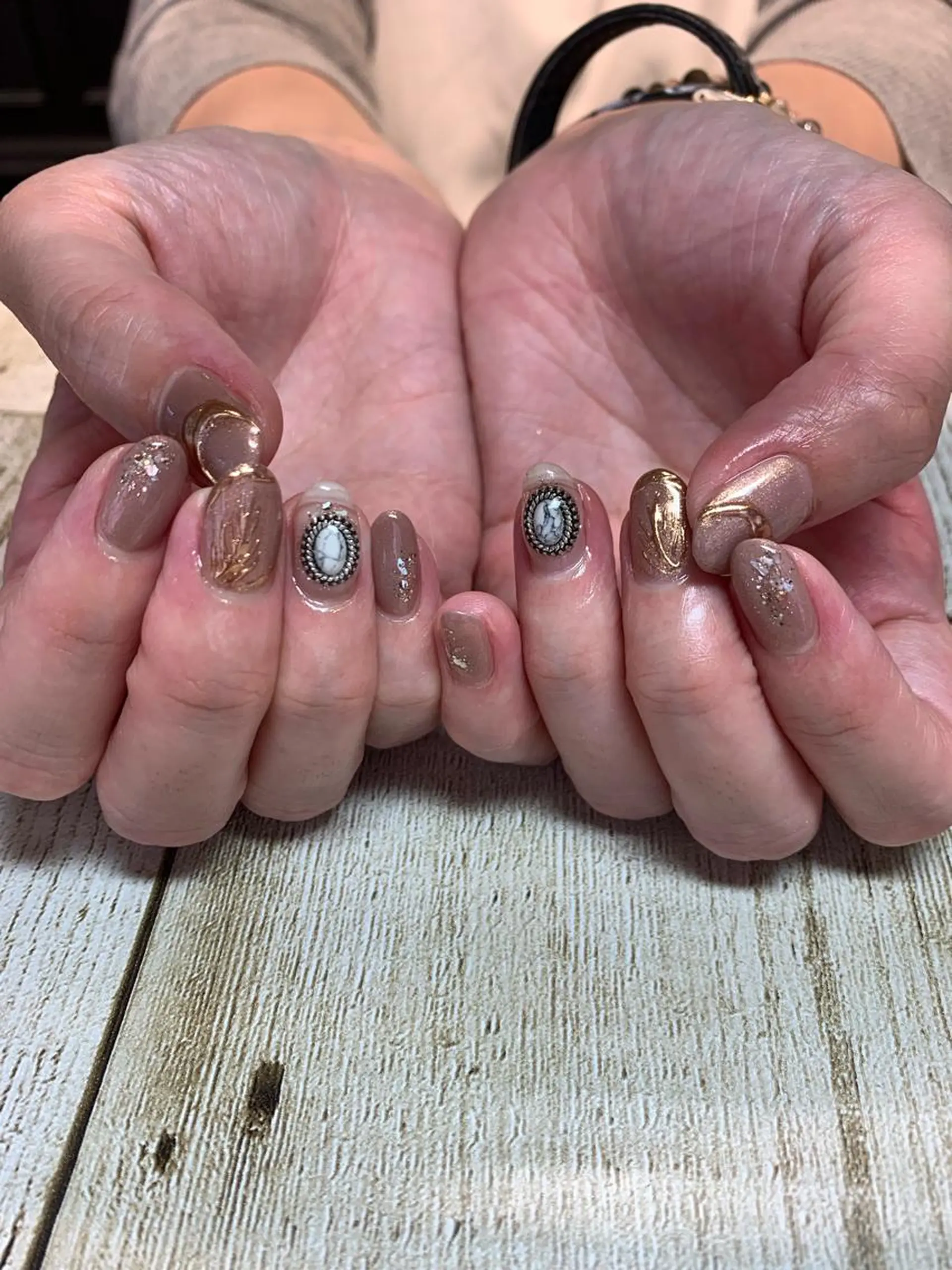 ネイル imymemine所属・渡邊 束紗のネイルデザイン