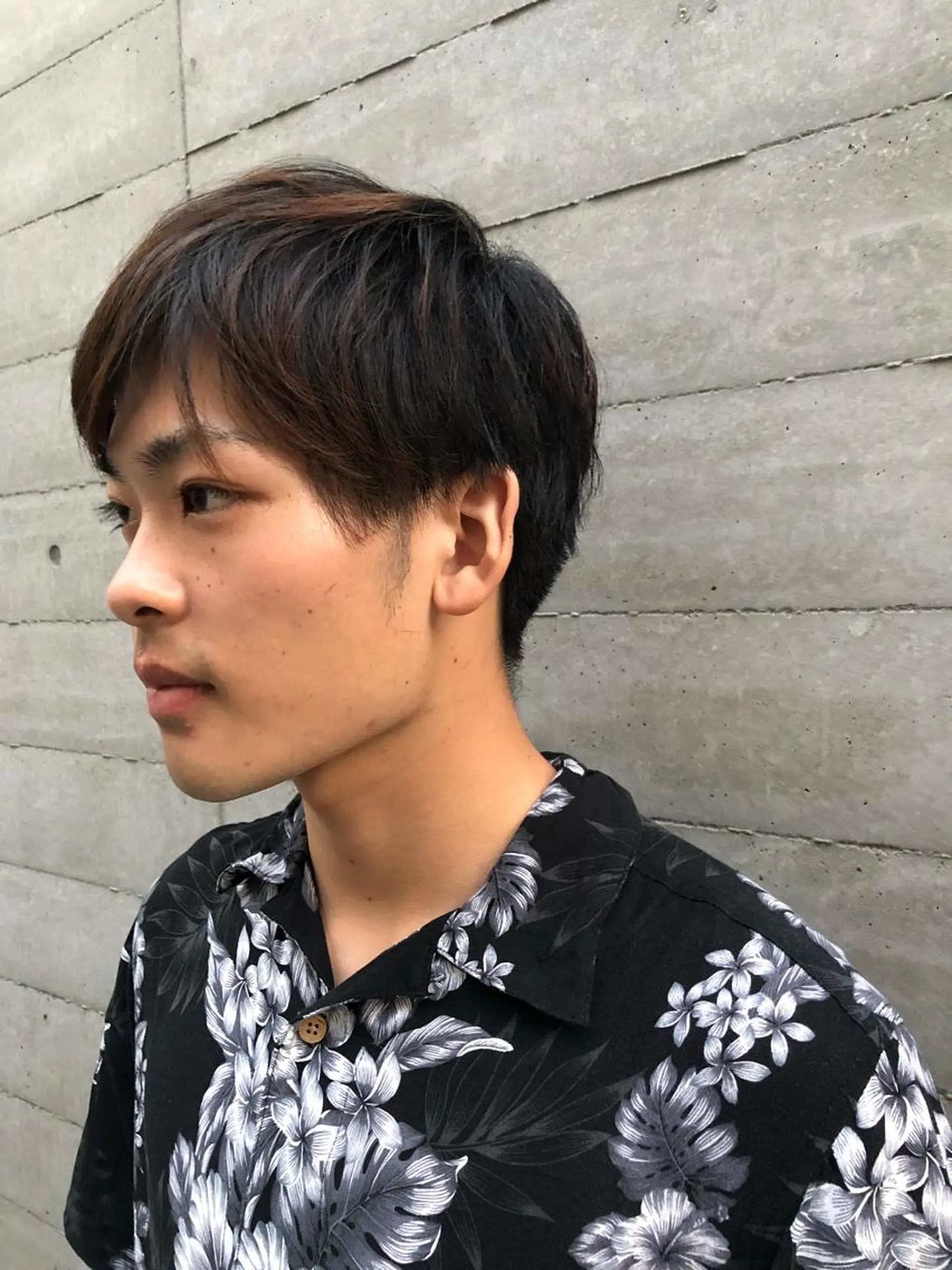 メンズ ✨色持ちの良い艶 カラー✨蟹江真世のヘアスタイル