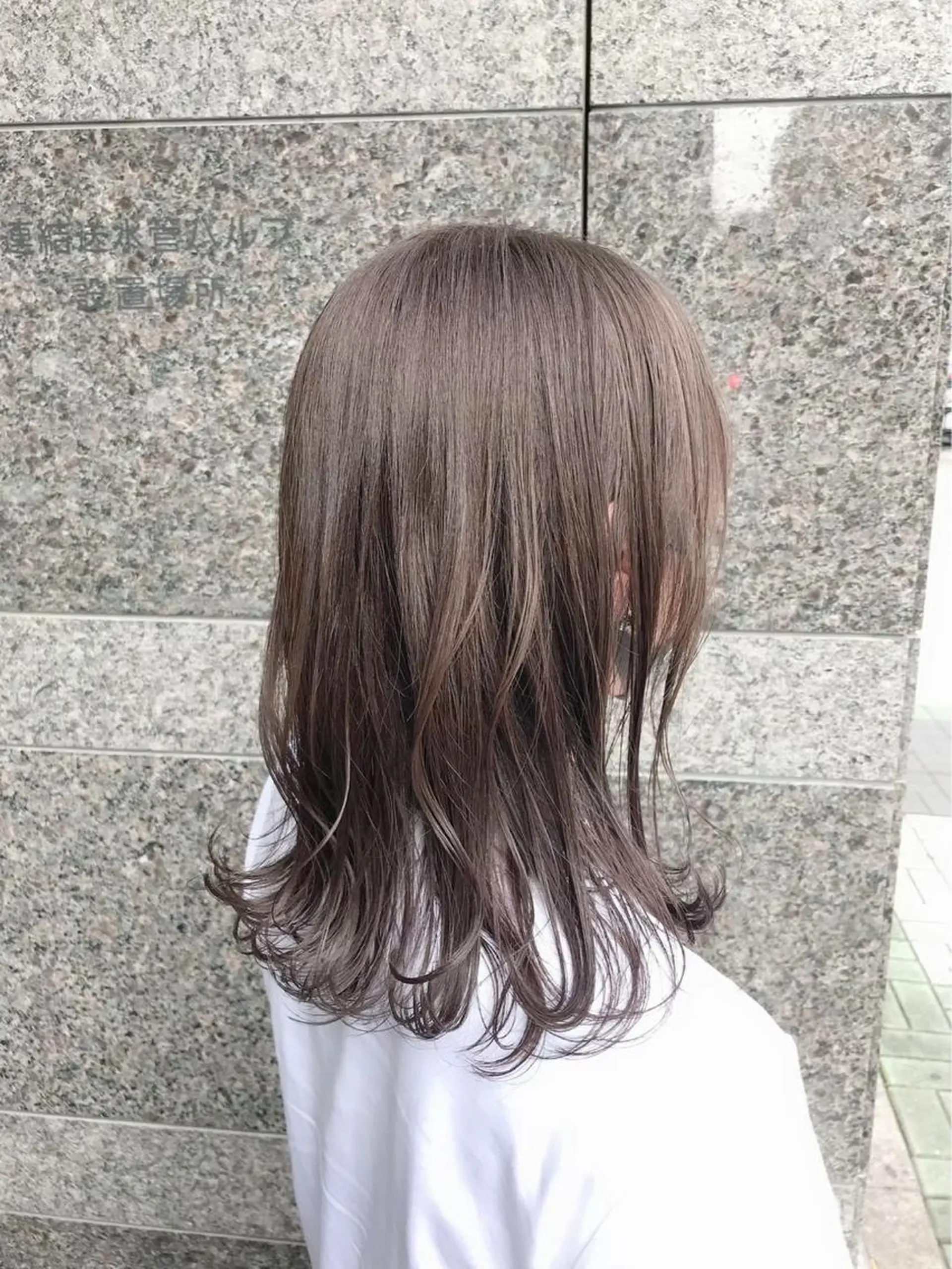 セミロング ヘアカラー Hair＆Beauty the F 岡崎北店所属・川村 涼介のヘアスタイル