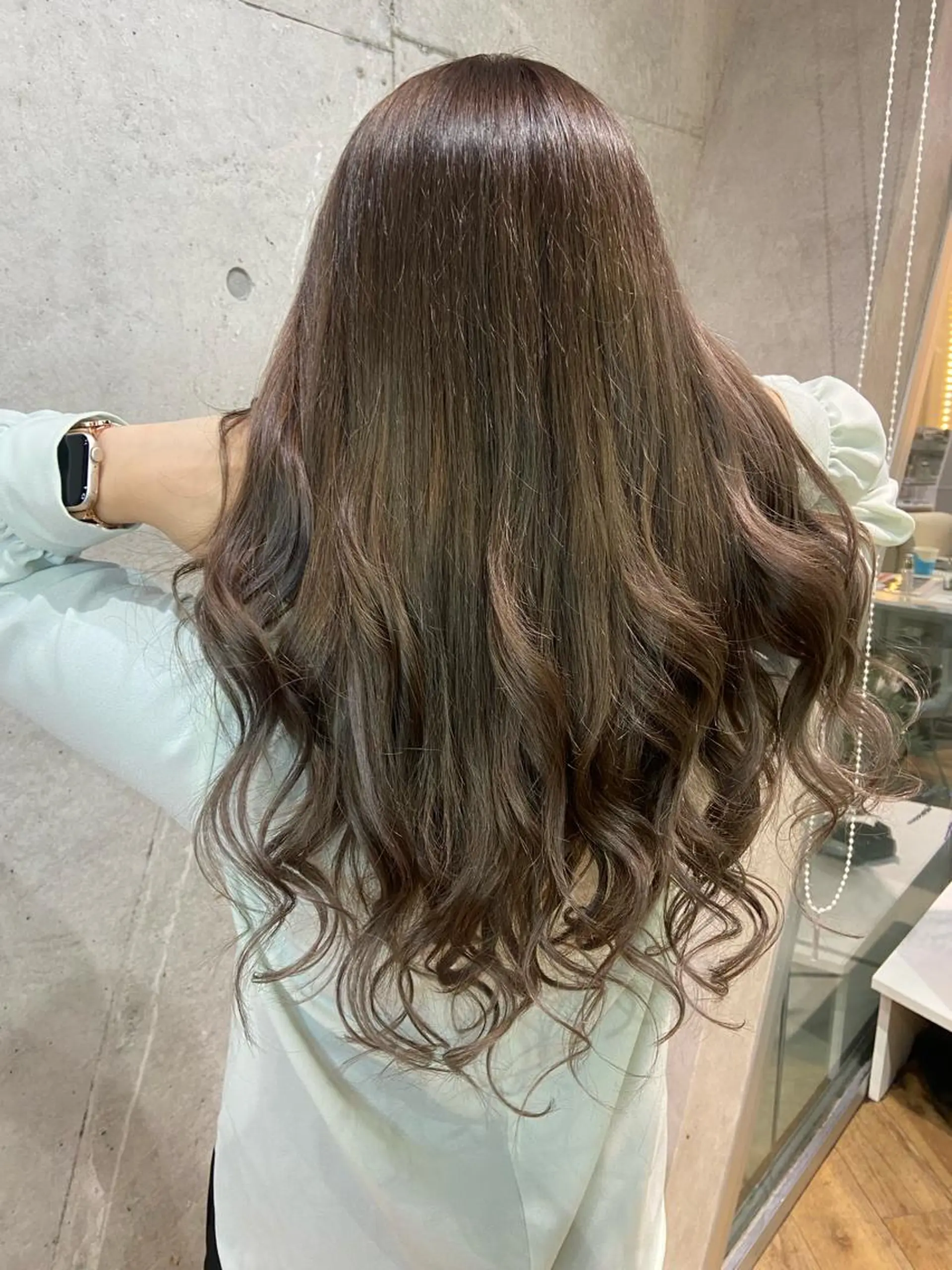 ロング カラー プルエクステ エクステ ヘアカラー エクステ 🧸プルエクステ❤︎ ネイルKAO🧸のヘアスタイル