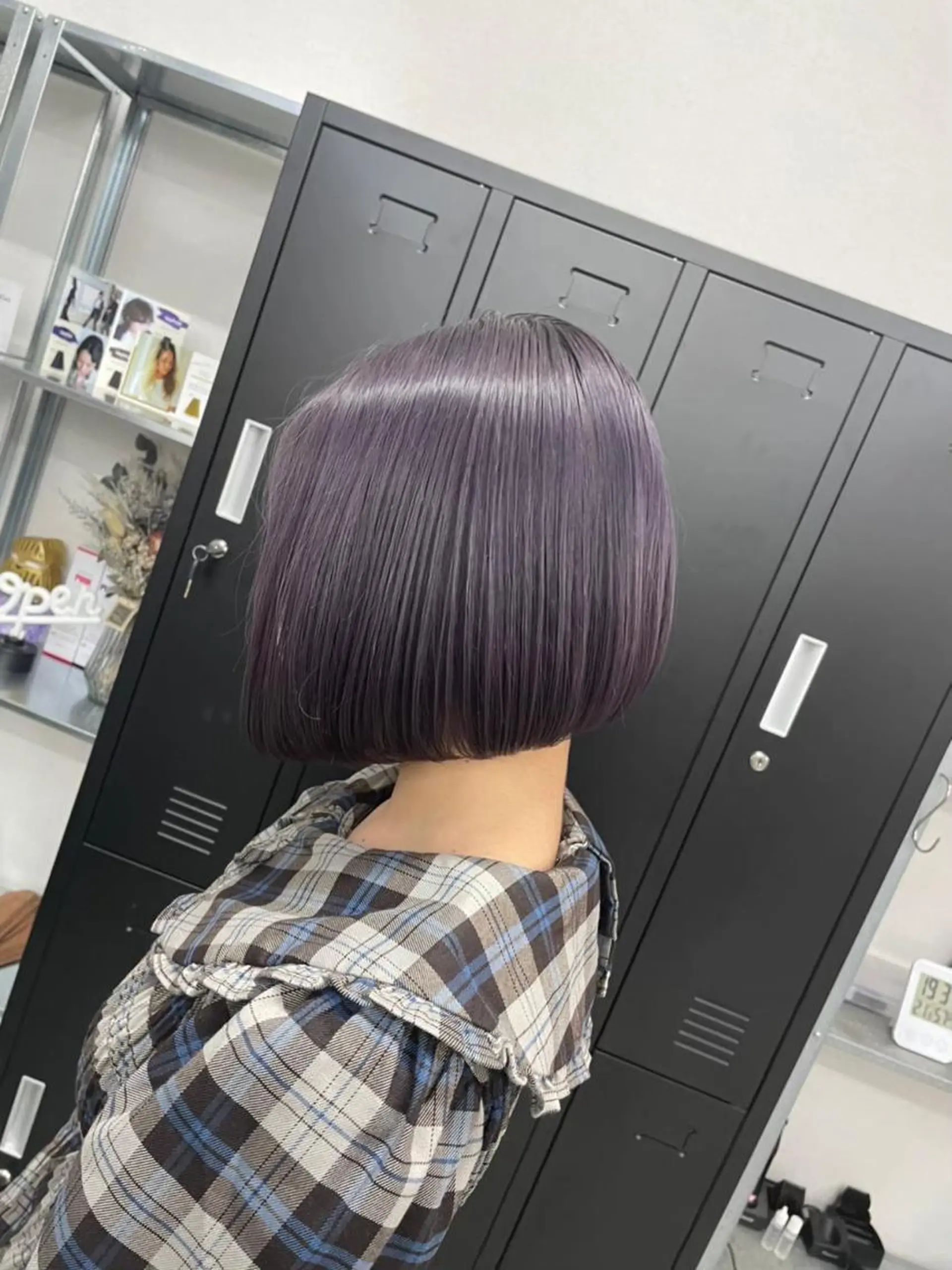ミディアム カラー パーマ ヘアアレンジ メンズ キッズ ネイル マツエク・マツパ アイブロウ ショートボブ ミディアムパーマ メンズバレイヤージュ メンズブリーチ メンズハイライト Eirデザイナーズ サロン茶屋町tomoのヘアスタイル
