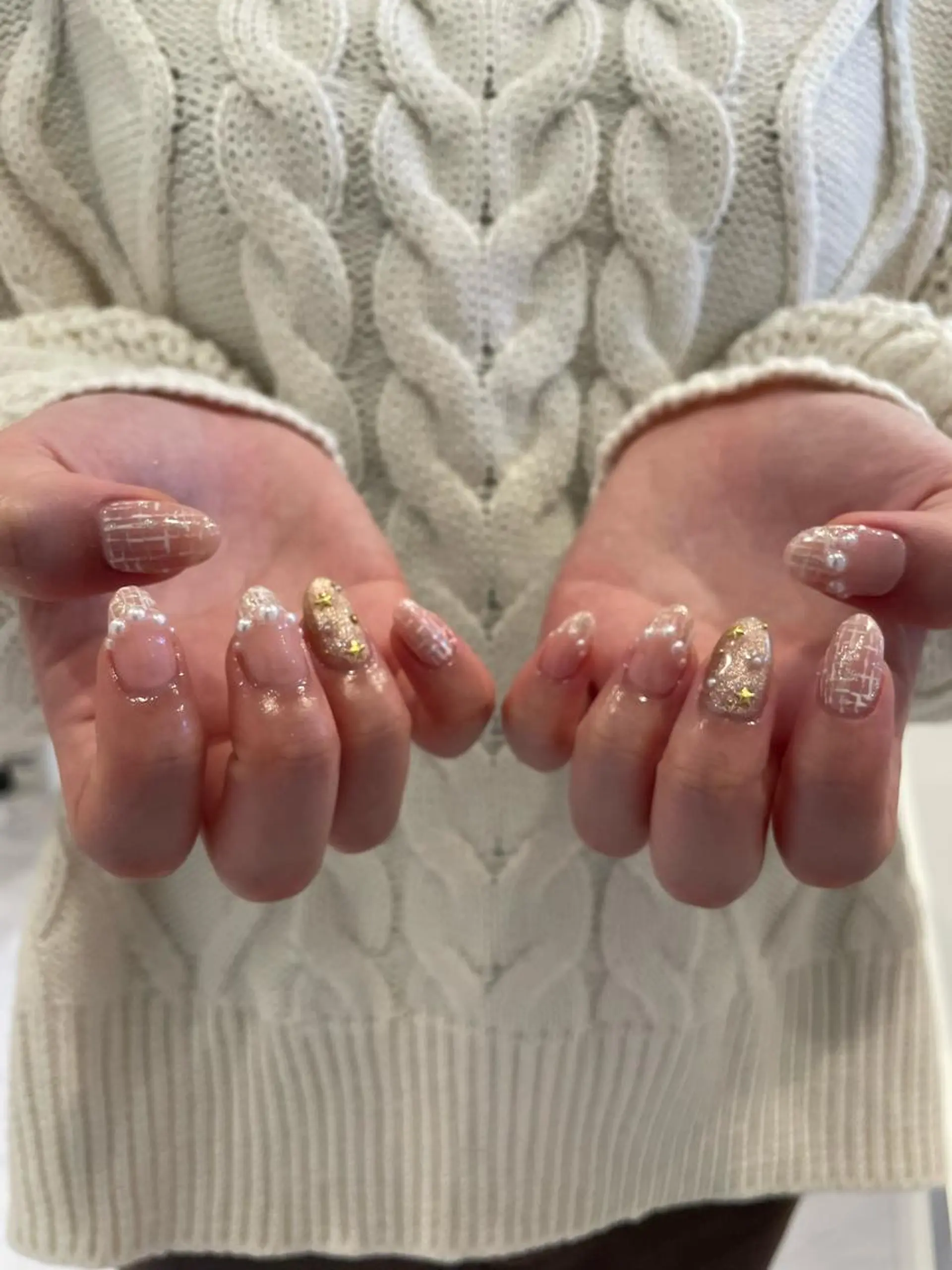 ネイル 束感まつ毛/ネイル/ LED♥KIRARAのマツエク・マツパデザイン