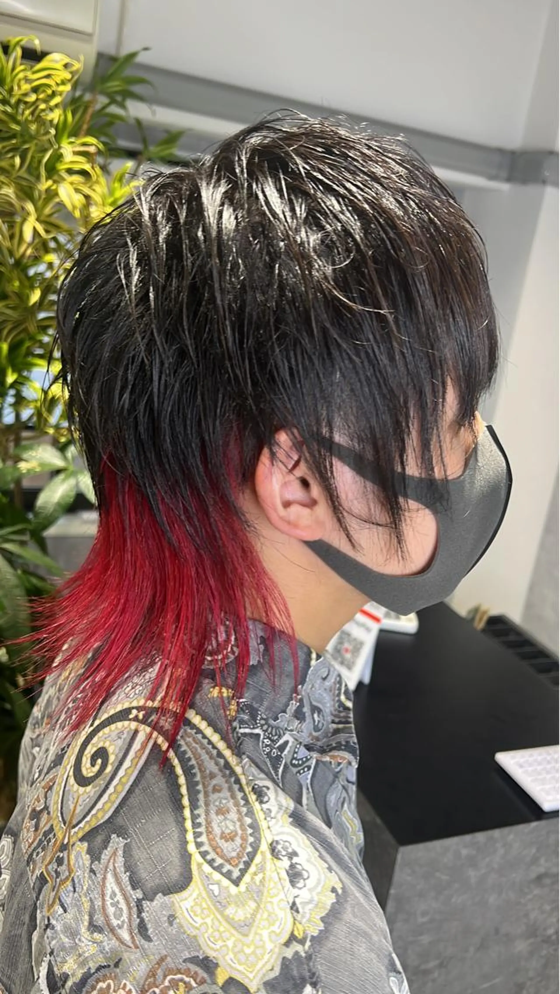ミディアム カラー mimiiy梅田 中崎町ハイトーンのヘアスタイル