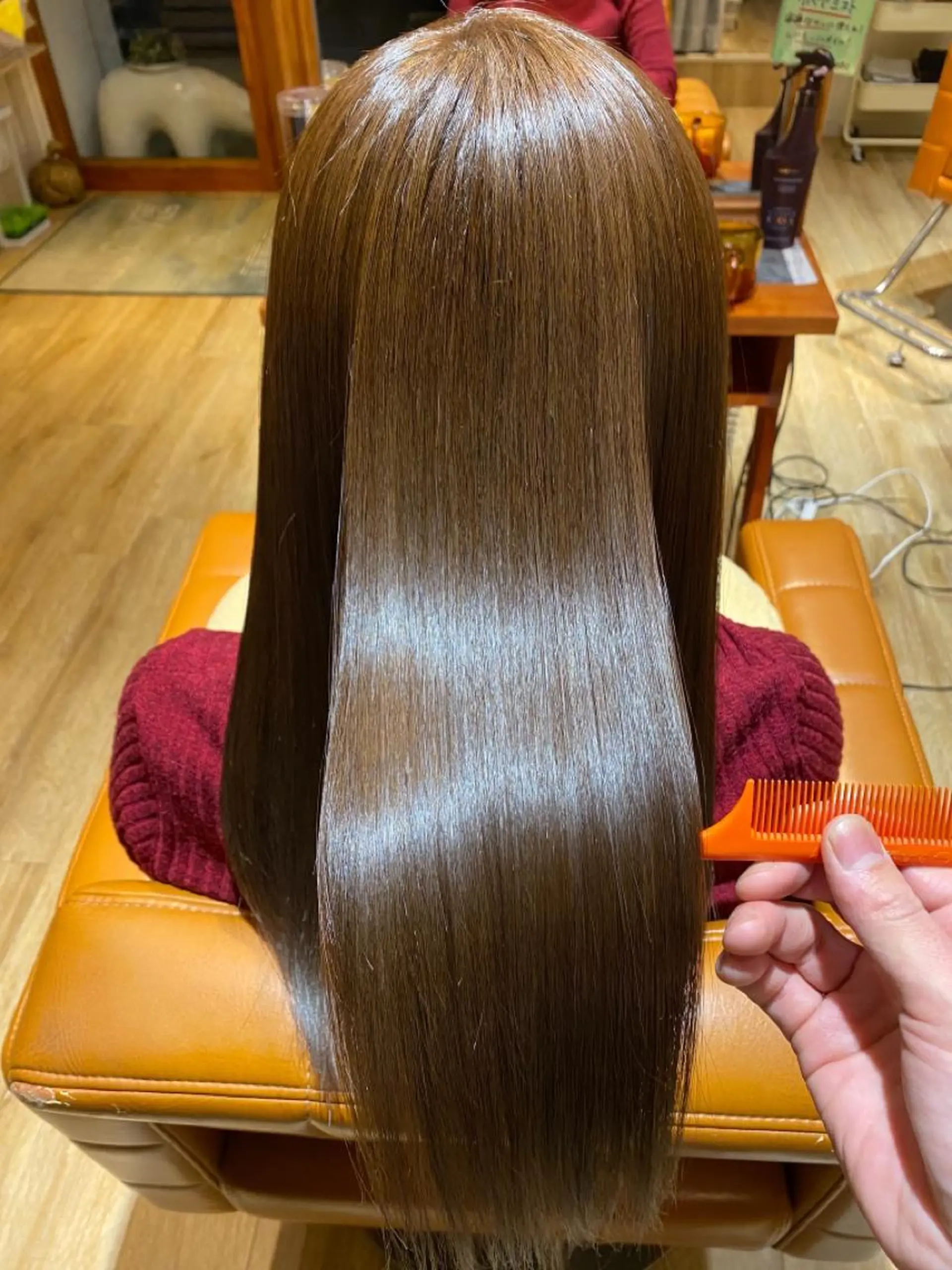 ロング カラー ヘアカラー トリートメント I-CON所属・髪質改善/美髪のプ口 中島みきのヘアスタイル