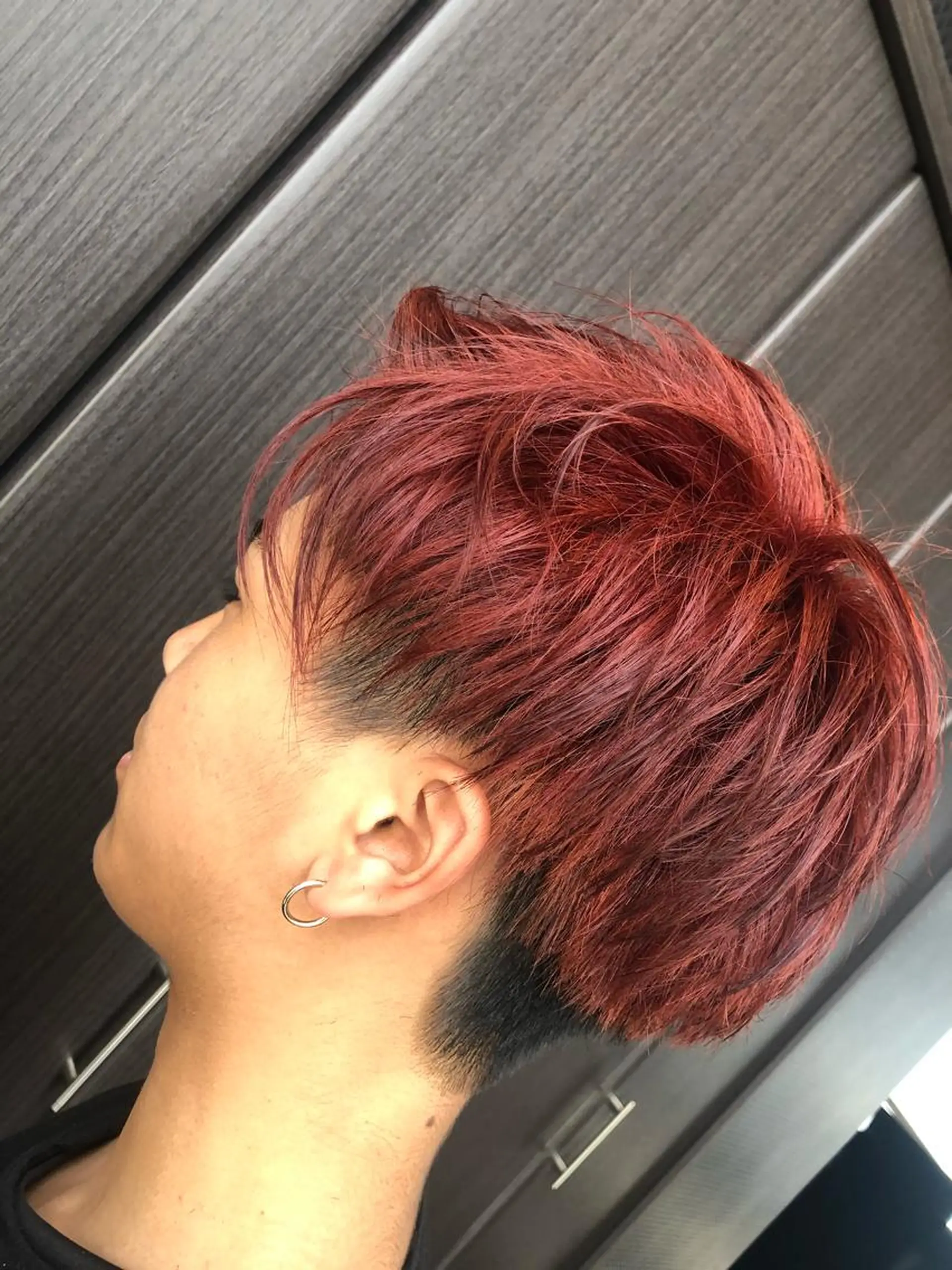 ショート カラー メンズ レッドカラー aimée/ まつ毛&眉毛サロンの眉毛・アイブロウイメージ