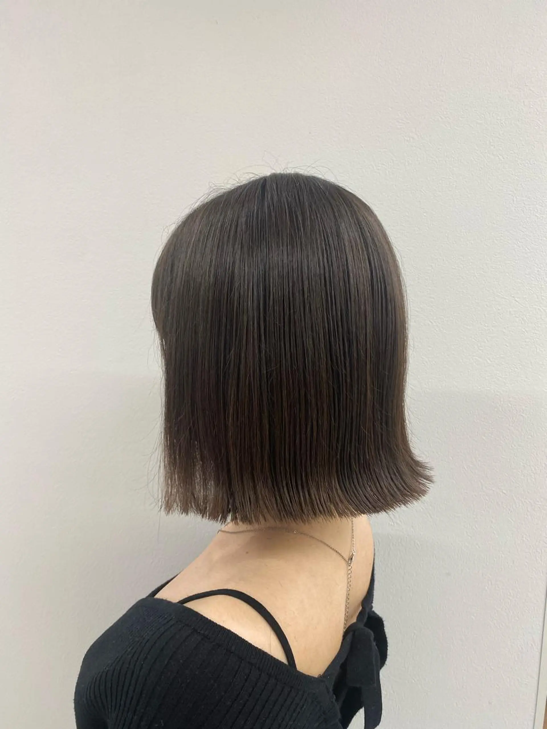 ミディアム ヘアアレンジ 切りっぱなしボブ ボブ MEY HAIR CURLYS所属・パーマ /ボブパーマ Rico💜のヘアスタイル