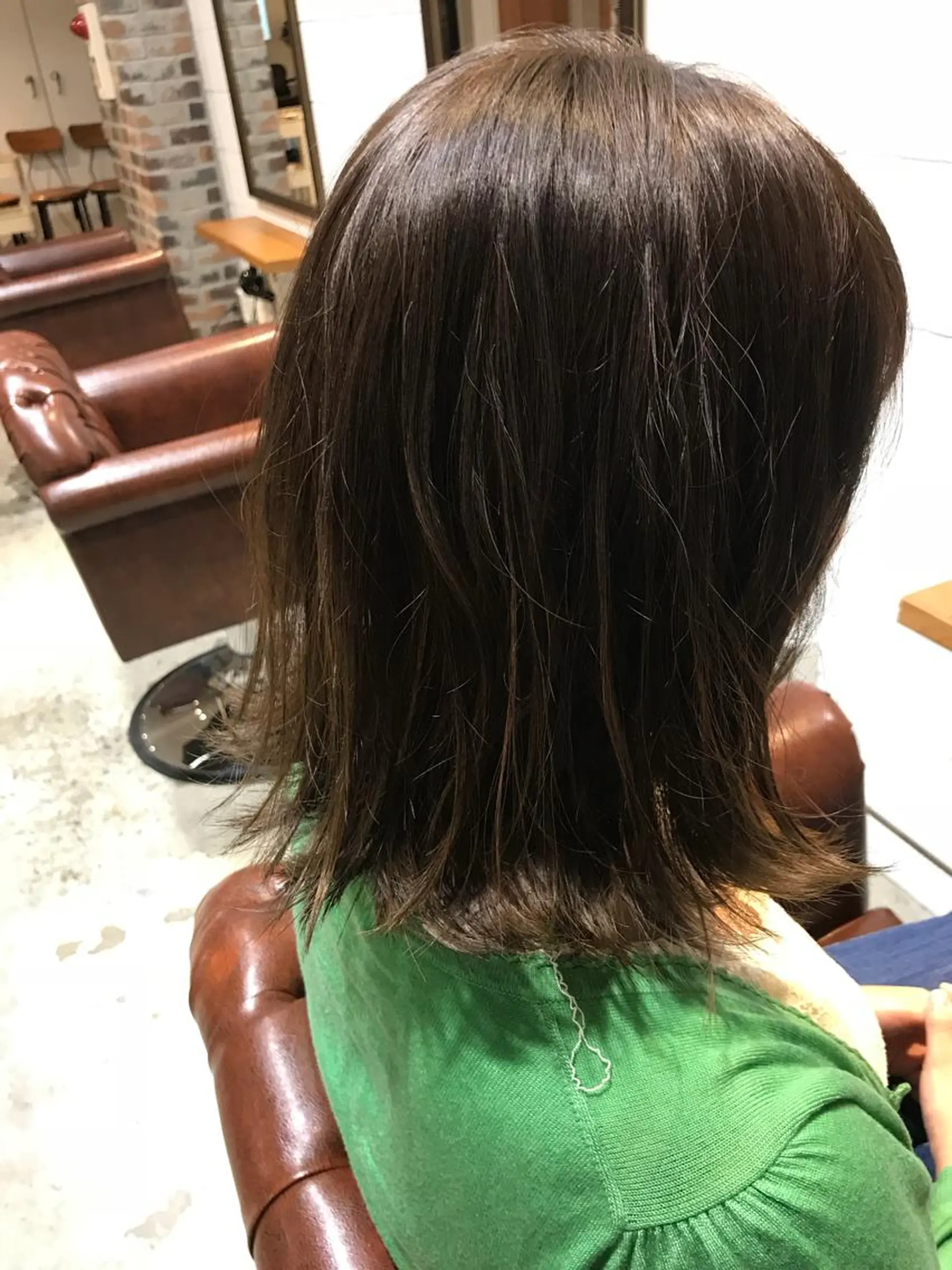 ミディアム カラー ブルーカラー ブルージュ 透明感カラー トリートメント ヘアカラー トリートメント ⭐️ハイクオリティ カラー杉本雄志⭐️のヘアスタイル