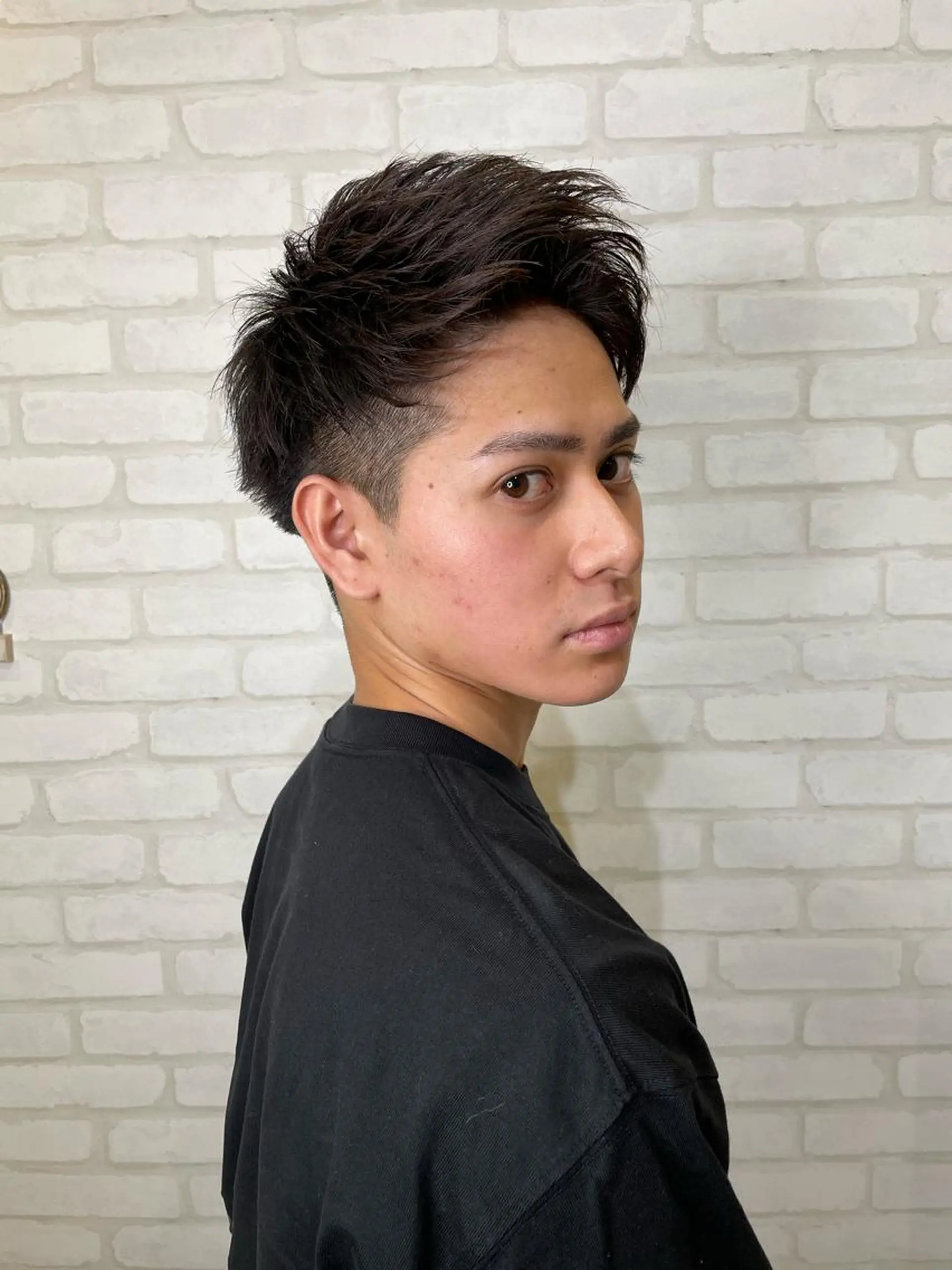 ショート メンズ 💎メンズカット ／フェザー／細野💎のヘアスタイル