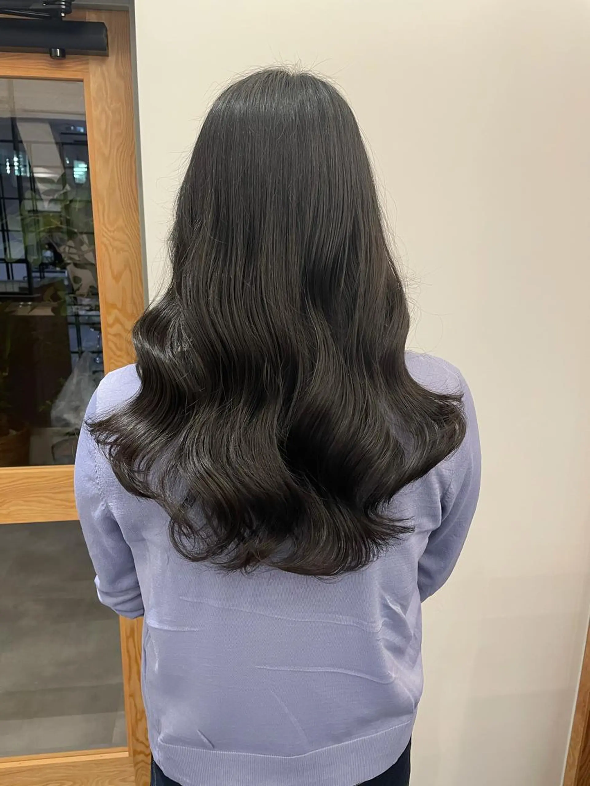 セミロング オルチャンヘア モテ髪🎀aoi/ シールエクステ/池袋のヘアスタイル
