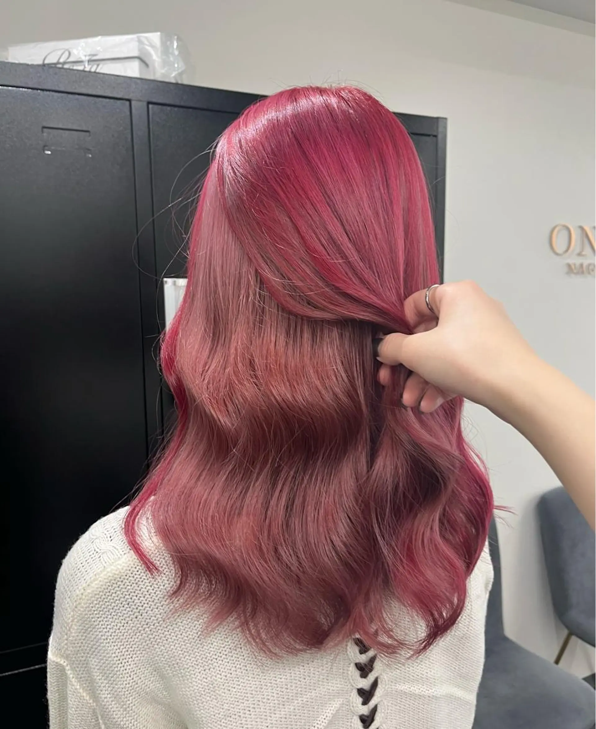 ロング カラー 韓国ヘア🖤/透明感 shihoのヘアスタイル