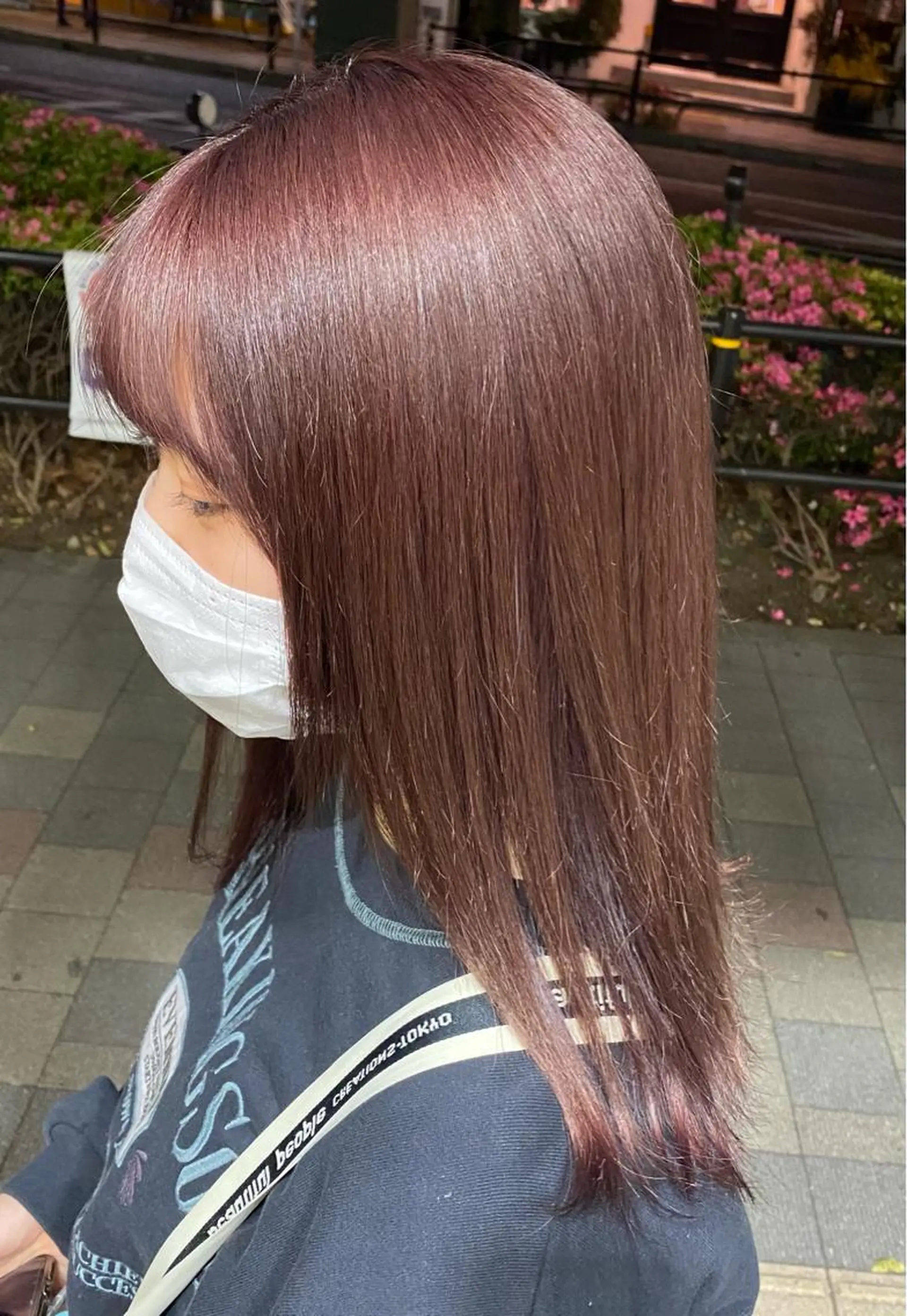 セミロング カラー ヘアアレンジ Lim五反田所属・TSUNA 🌙 Lim 五反田のマツエク・マツパデザイン