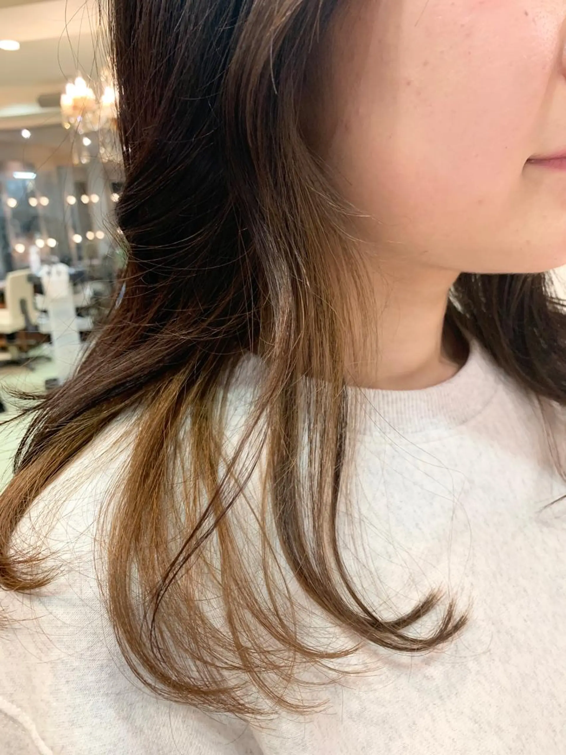 ロング カラー ヘアカラー トリートメント ヘアセット DiMPlE  ディンプル所属・🌸スタイリスト 山浦美恵のヘアスタイル