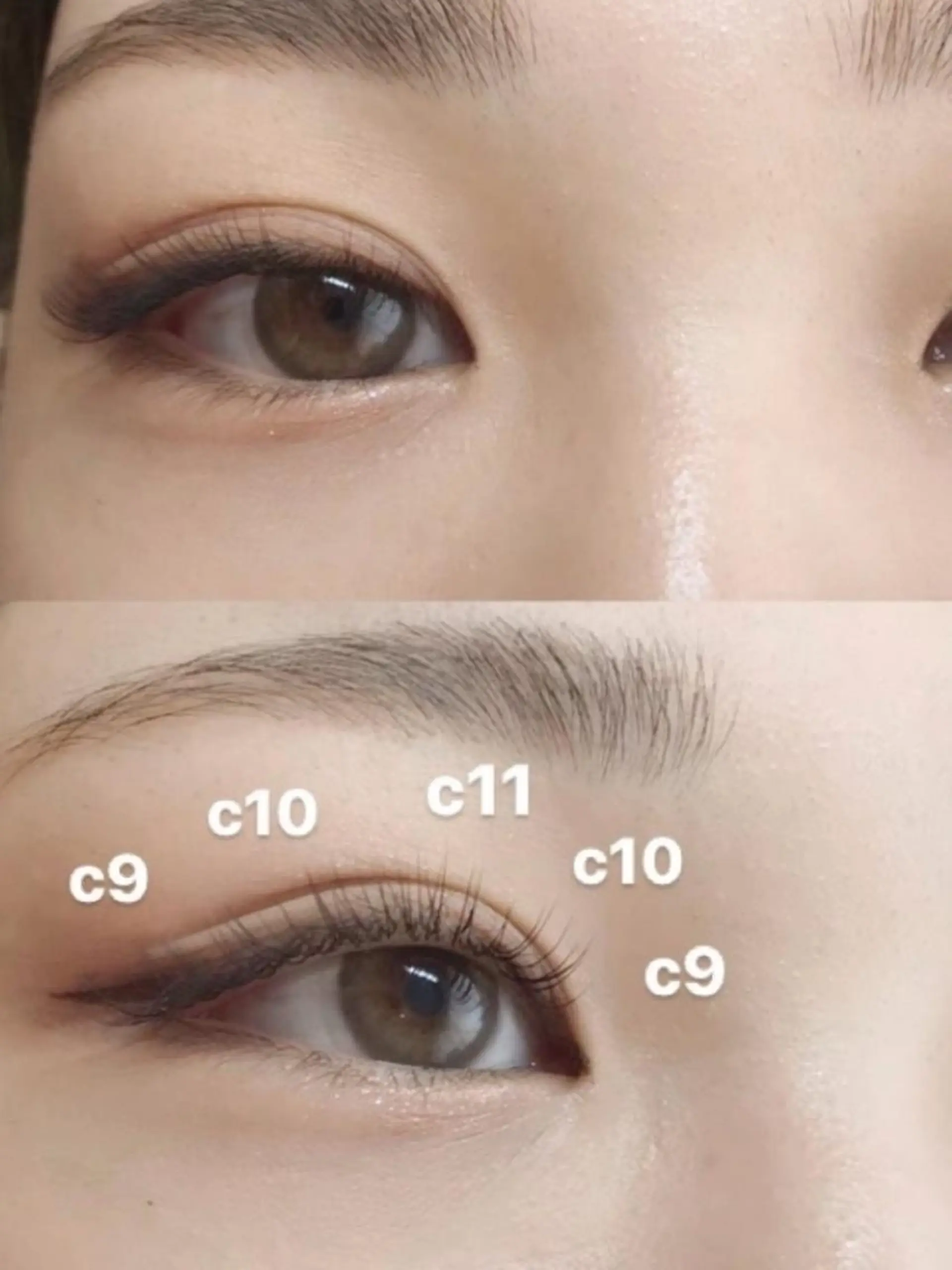 マツエク・マツパ Elle 広島祇園のマツエク・マツパデザイン