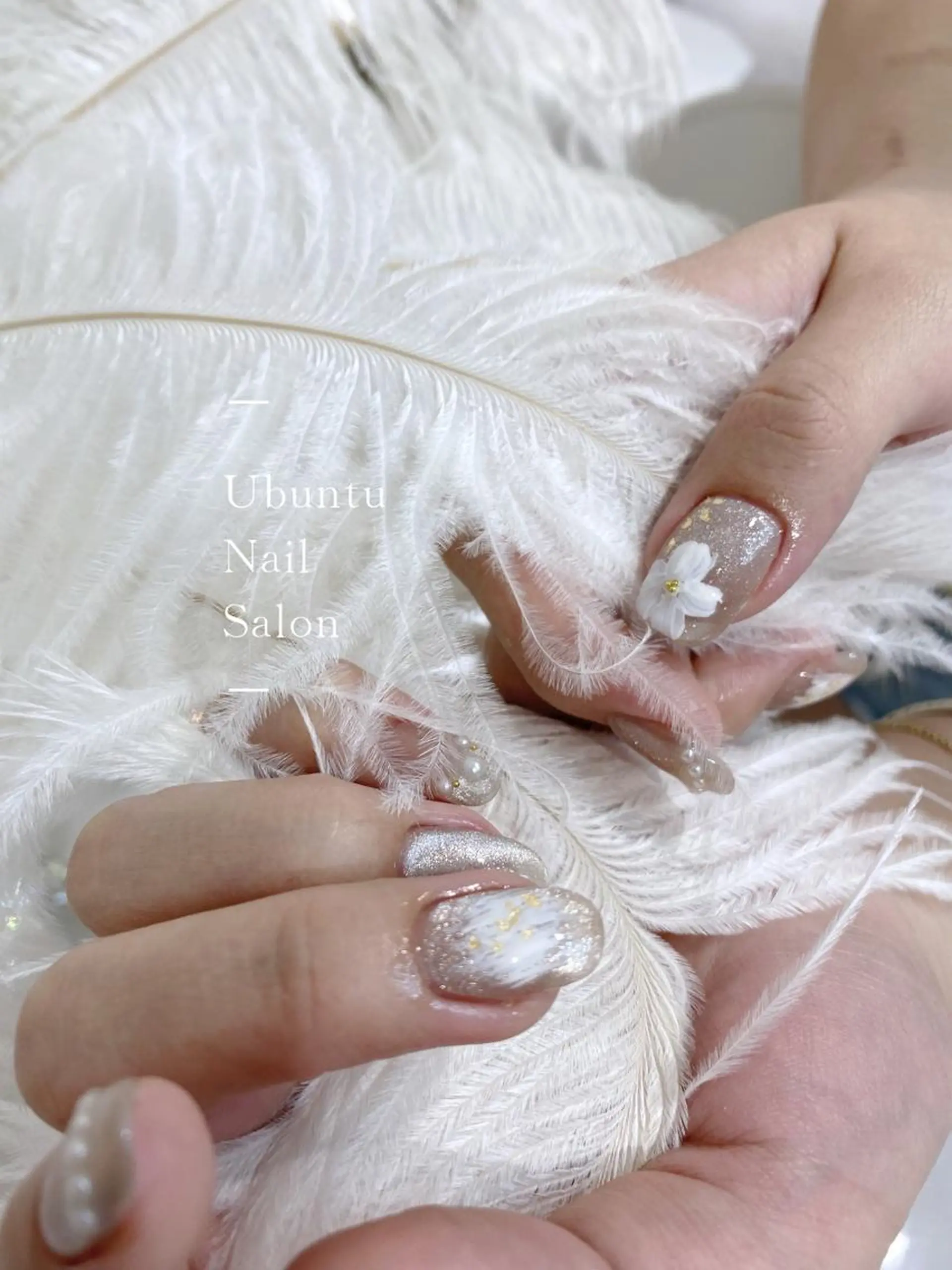 ネイル ハンドネイル Ubuntu🎀 ネイルサロン✨のネイルデザイン