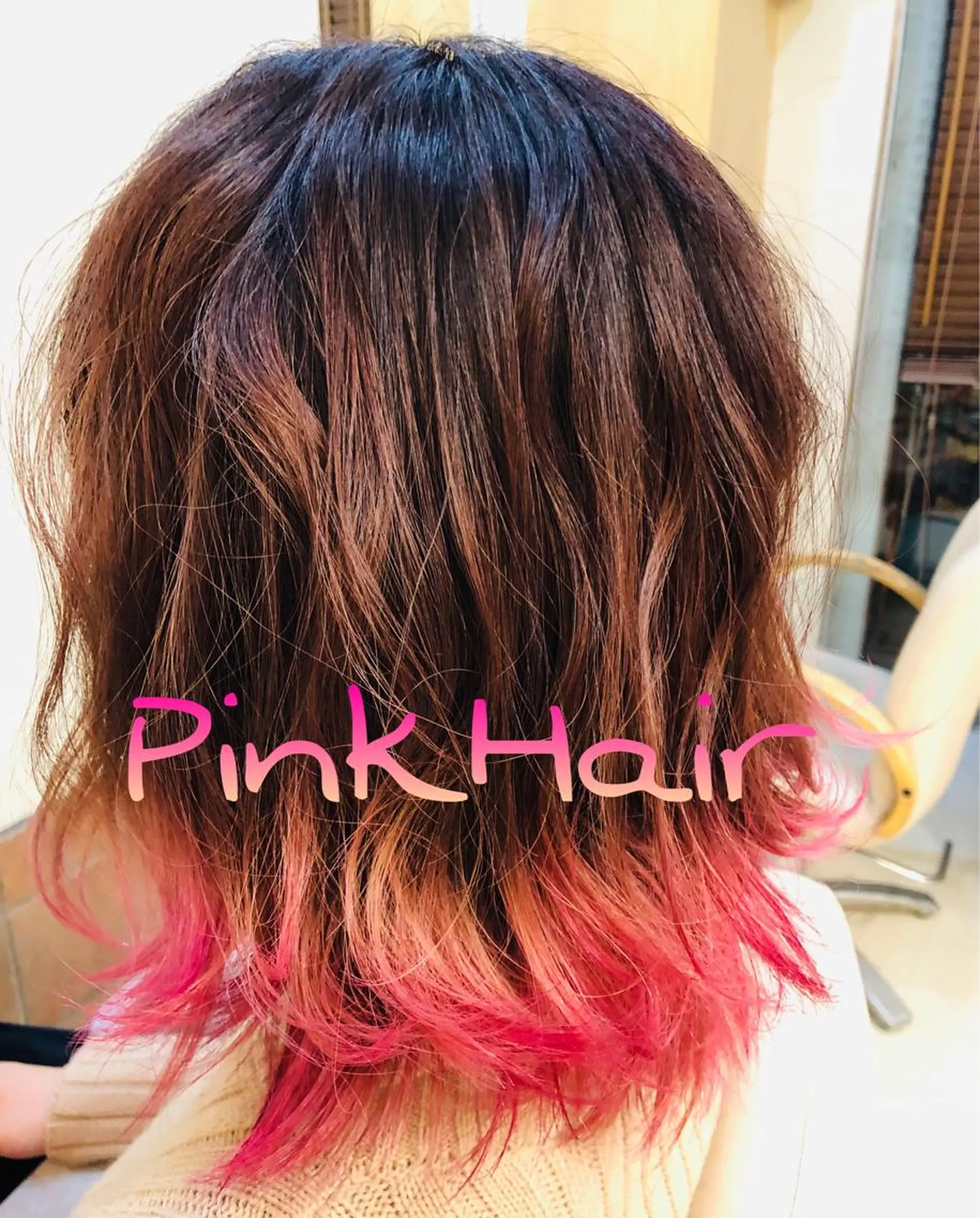 ミディアム カラー 髪質改善✨️透明感カ ラー✧*。山下さいみのヘアスタイル