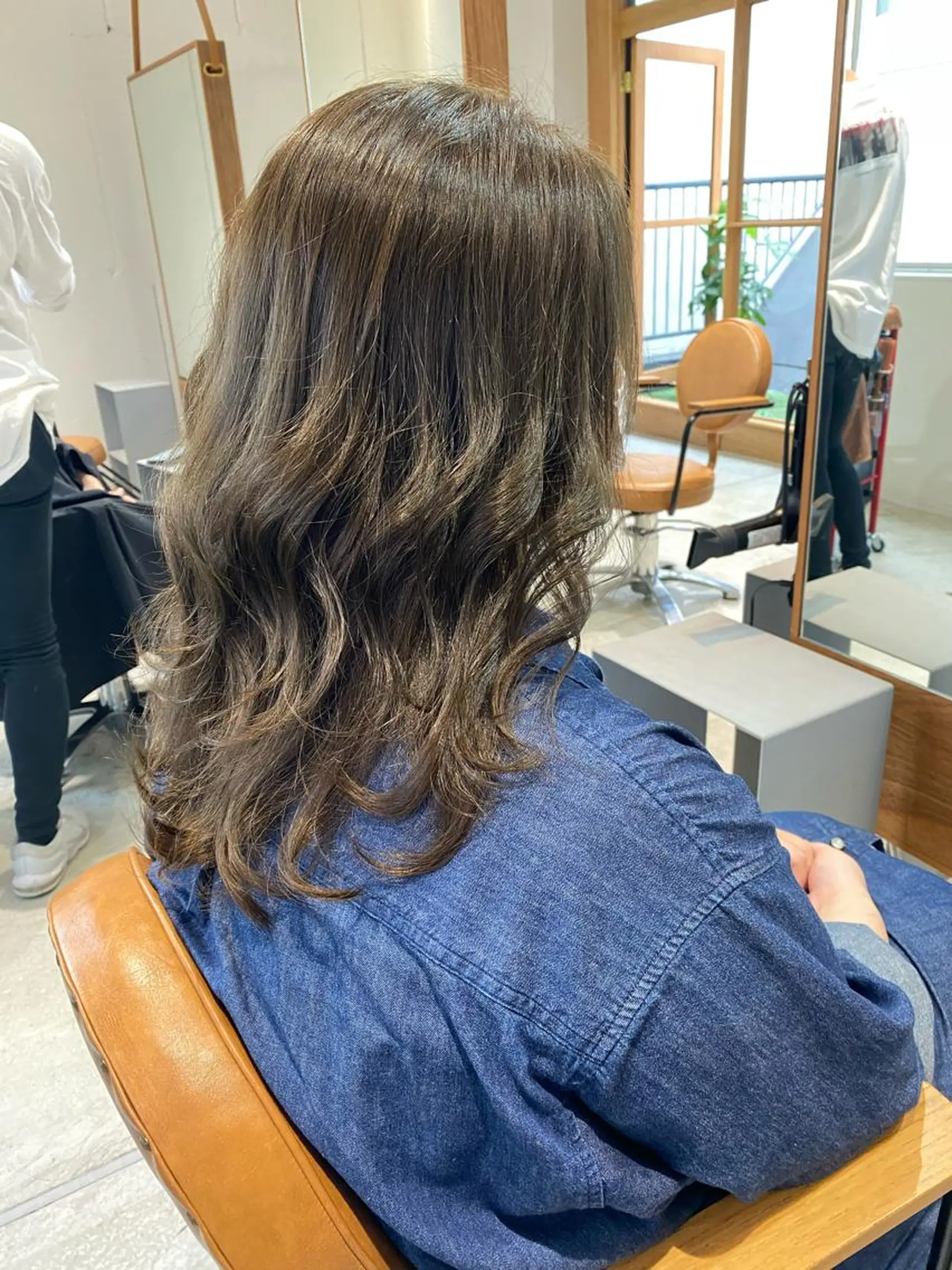 セミロング カラー kico home 肥後橋店所属・似合わせレイヤー 阿波座/ふじむらのヘアスタイル