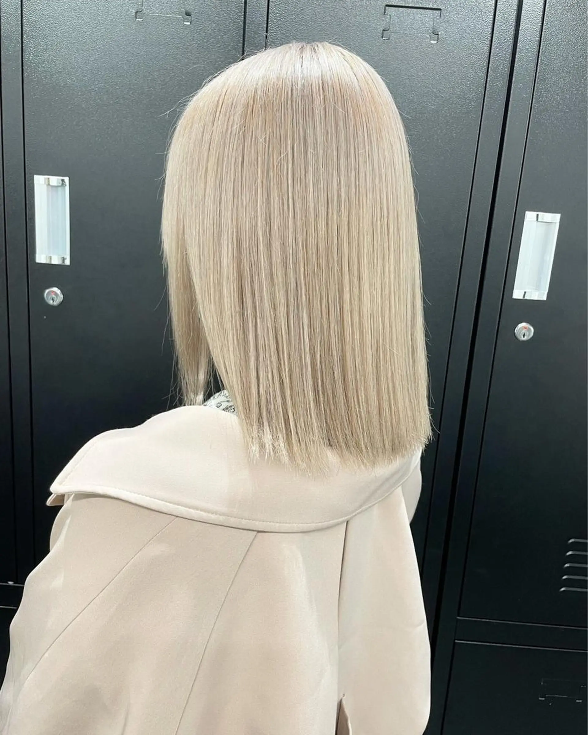 ミディアム カラー パーマ ヘアアレンジ メンズ キッズ ネイル マツエク・マツパ アイブロウ ヘアカラー トリートメント ハイトーン/ピンク 💗モモ໒꒱のヘアスタイル