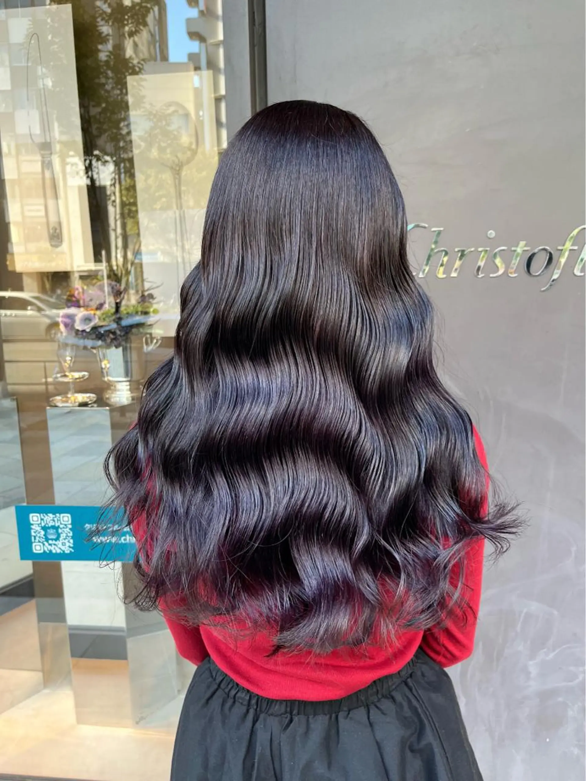 ロング エクラート銀座所属・髪質改善 松原のヘアスタイル