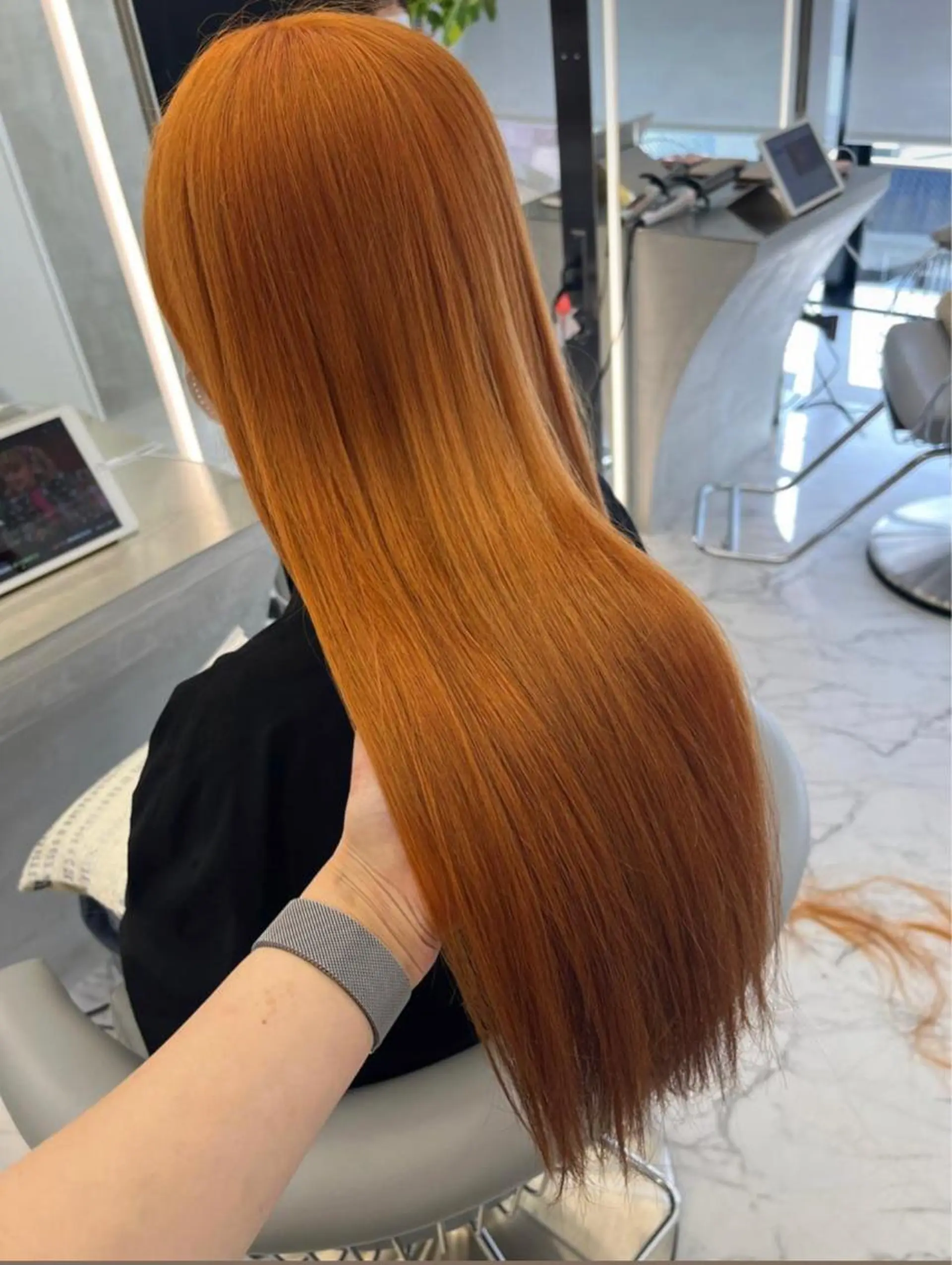 ロング カラー 廣瀬双葉 トップスタイリストのヘアスタイル