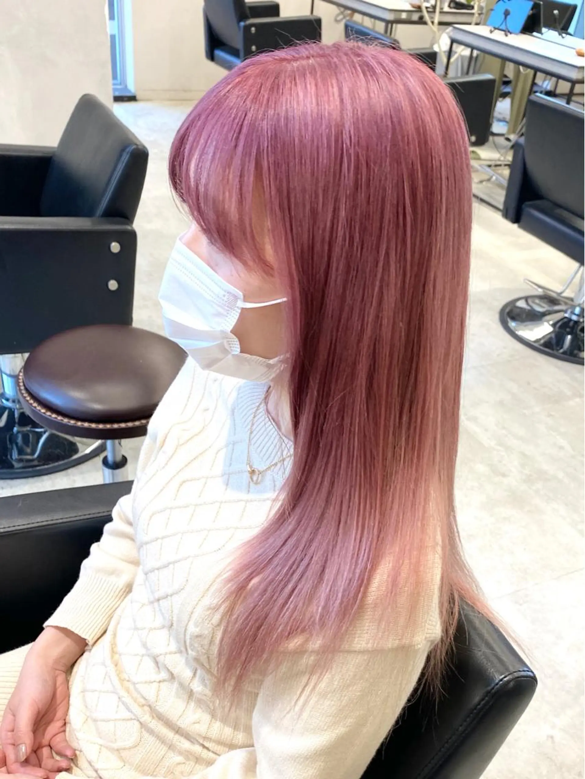 セミロング カラー ヘアカラー トリートメント カラー系/カット特化 🟠オオタキマサシのヘアスタイル