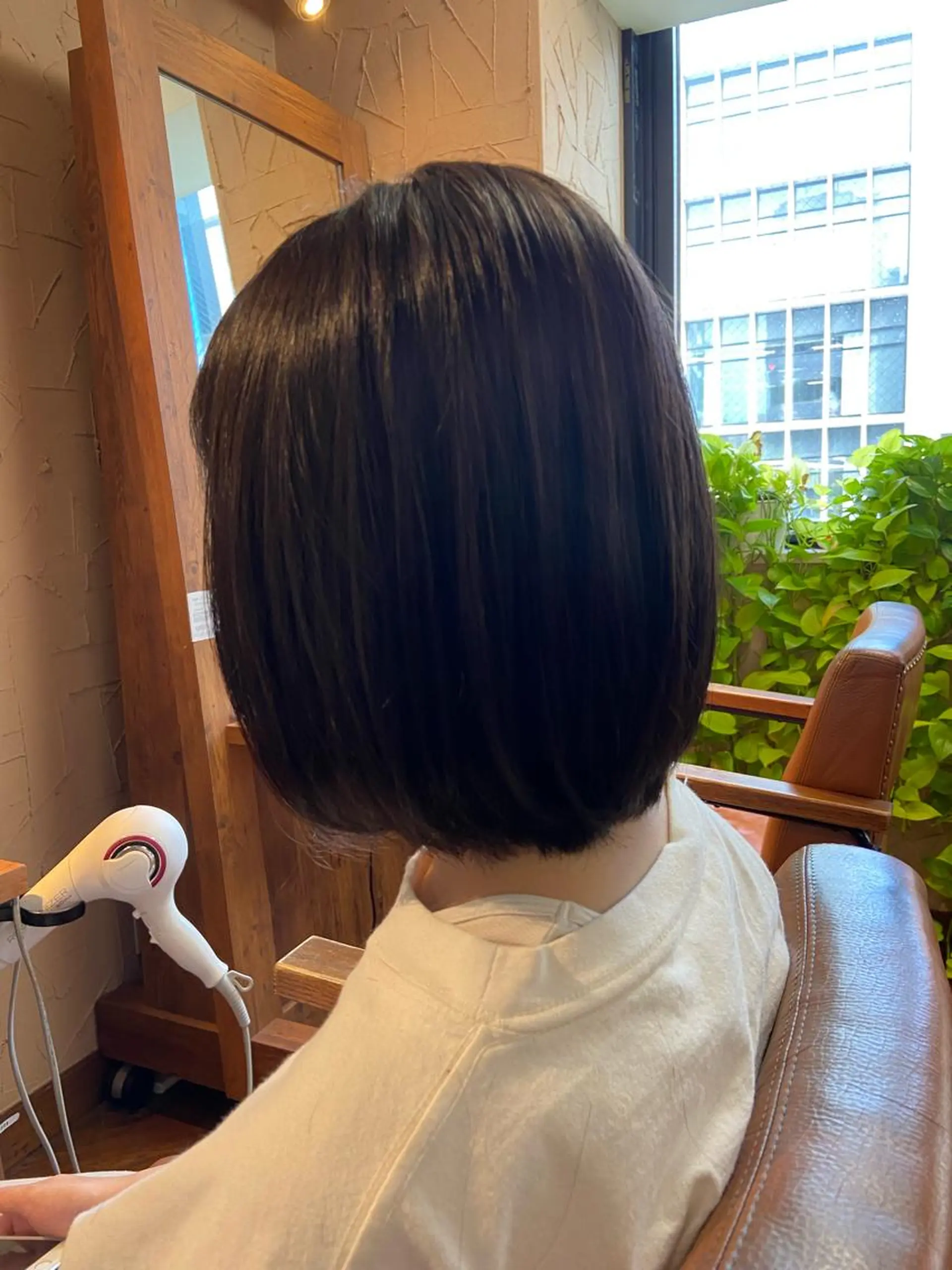 ミディアム パーマ くせ毛 ストレートパーマ カット 縮毛矯正 トリートメント スローエイジング/ ダメージレス鈴木慎一のヘアスタイル