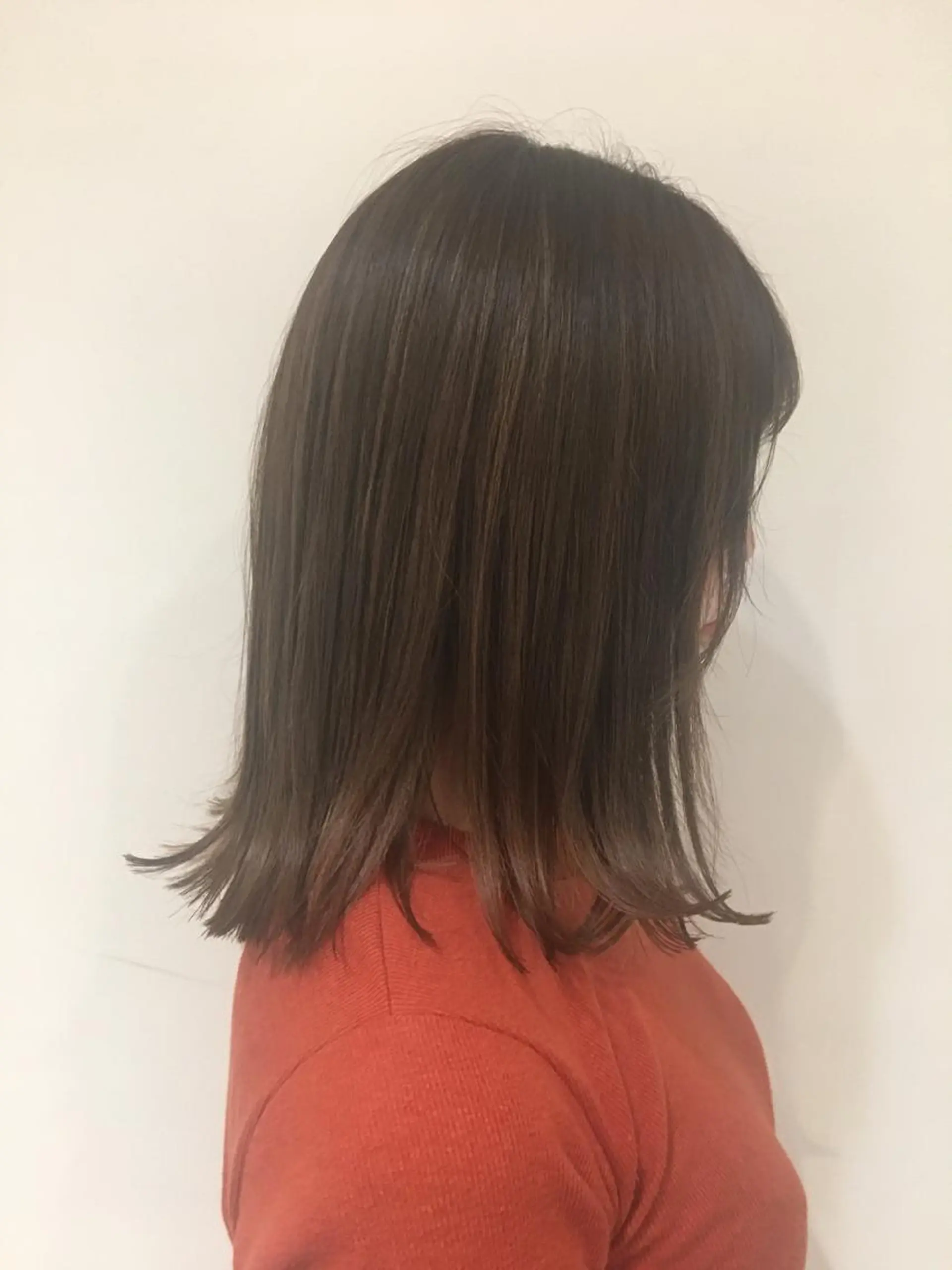 セミロング カラー ウルフカット／吉村 桃子のヘアスタイル