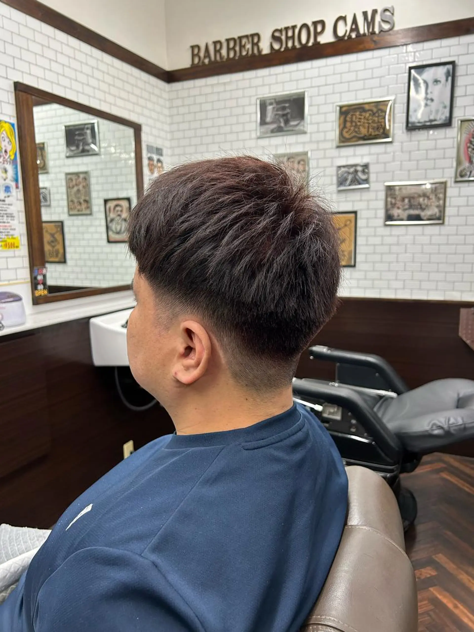 ショート メンズ ツーブロック B.B.Cams西原店所属・無料モデル募集中‼️ 安座間💈のヘアスタイル