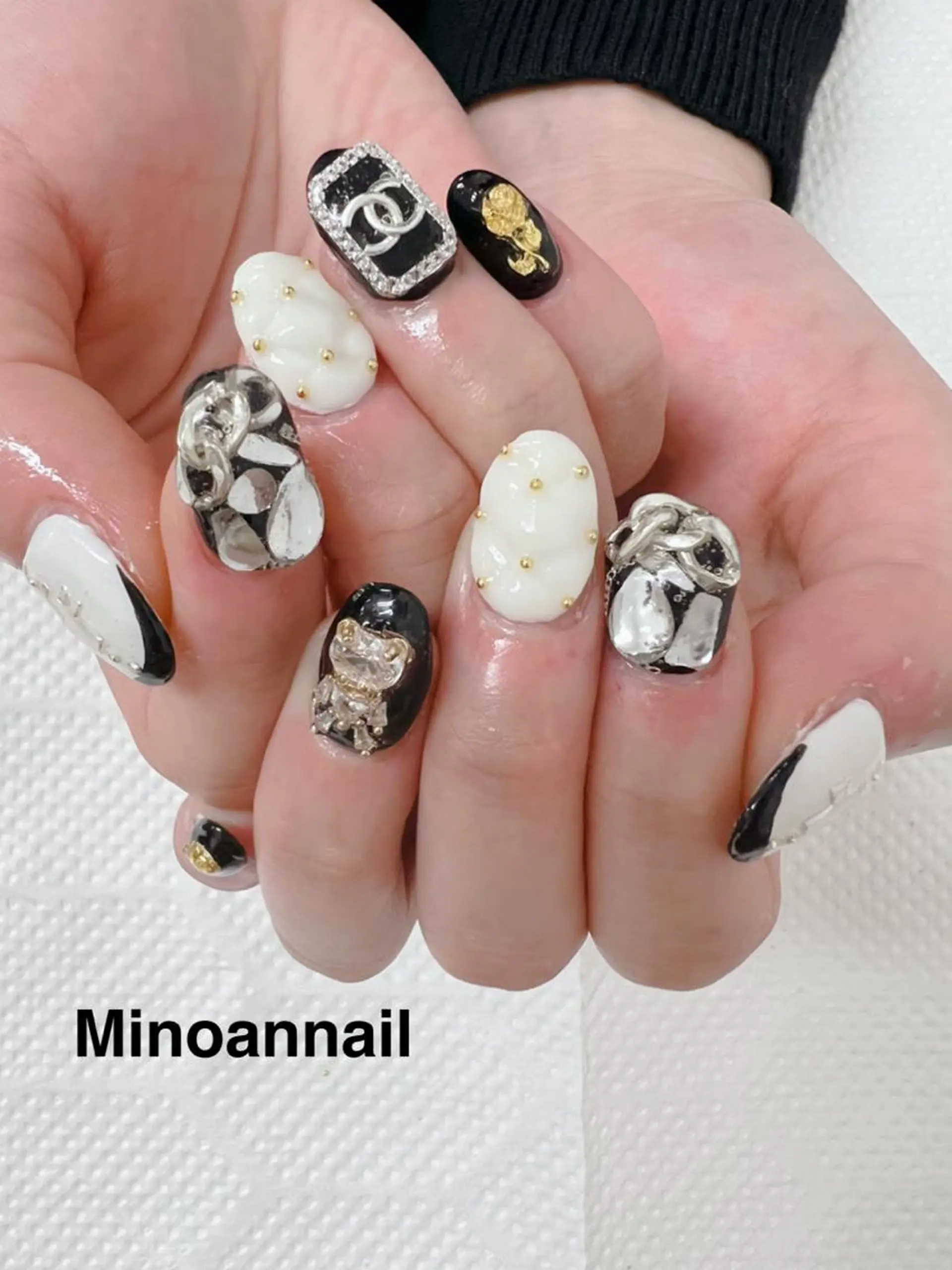 ネイル ハンドネイル ハンドケア ❤minoannai メトロポリタン前店のネイルデザイン