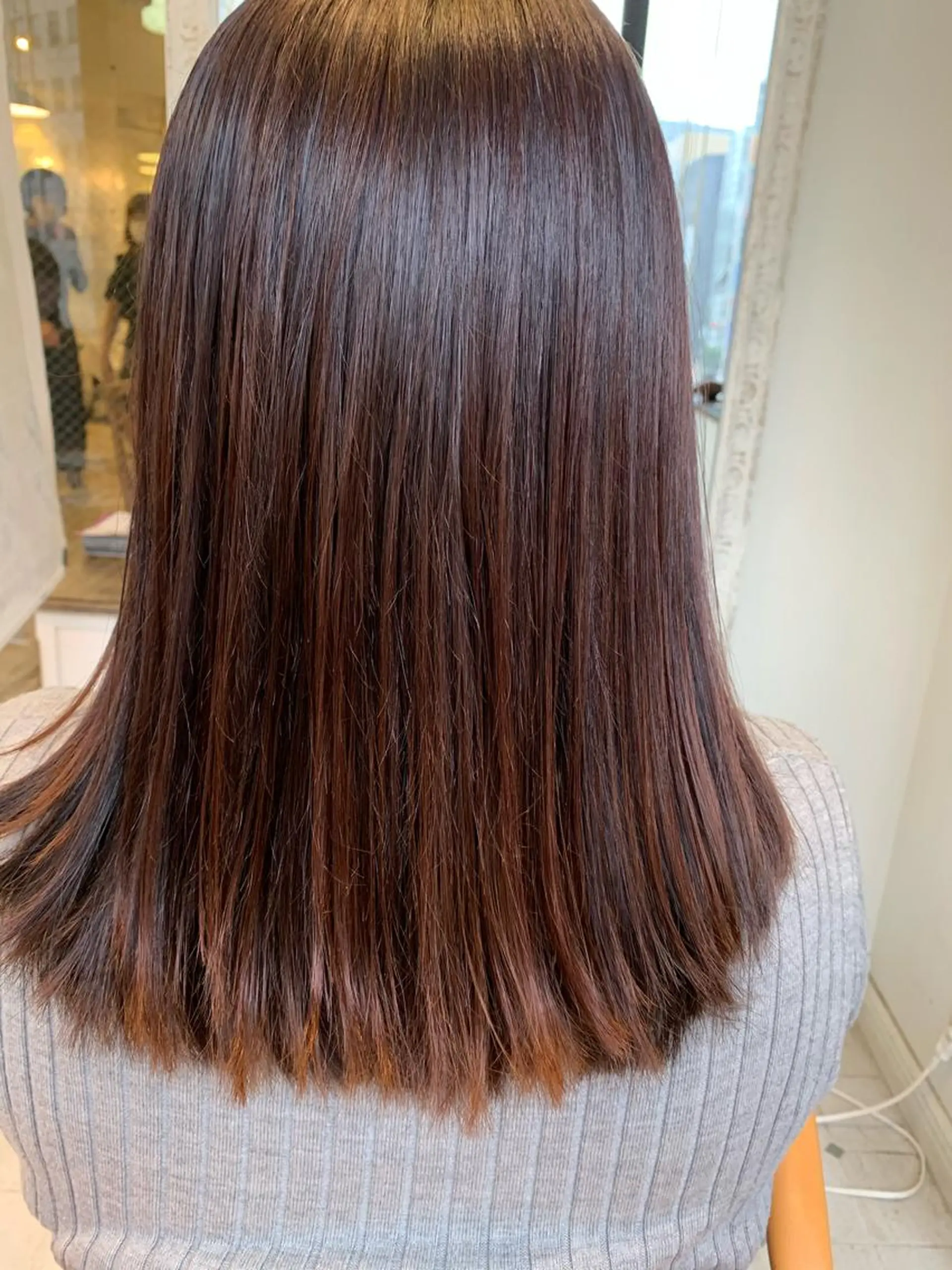 カラー 小沼采唯👧🏼 海好きオヌちゃんのヘアスタイル